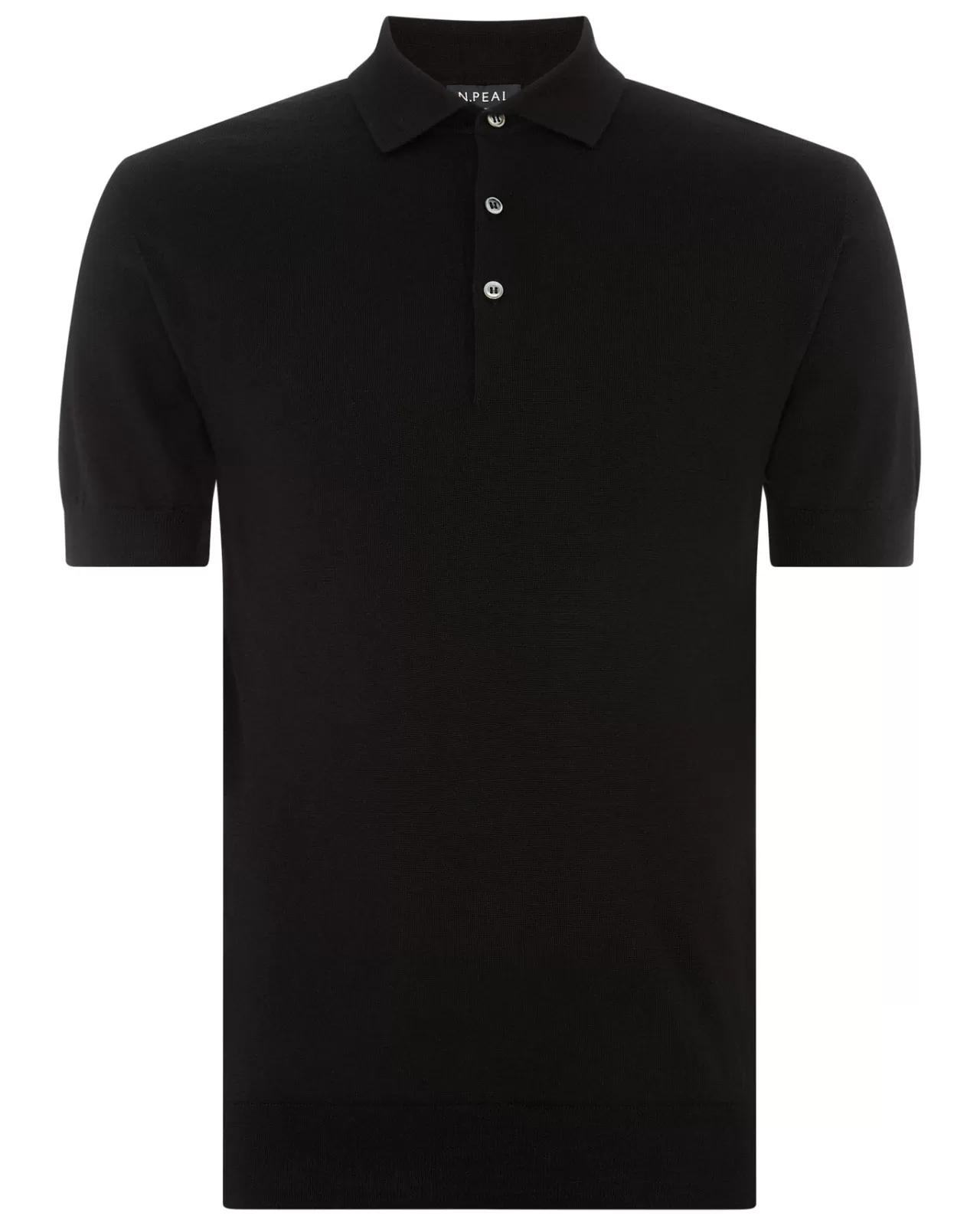 Men N.Peal Polos & T-Shirts | 007 Fine Gauge Cashmere Polo T Shirt