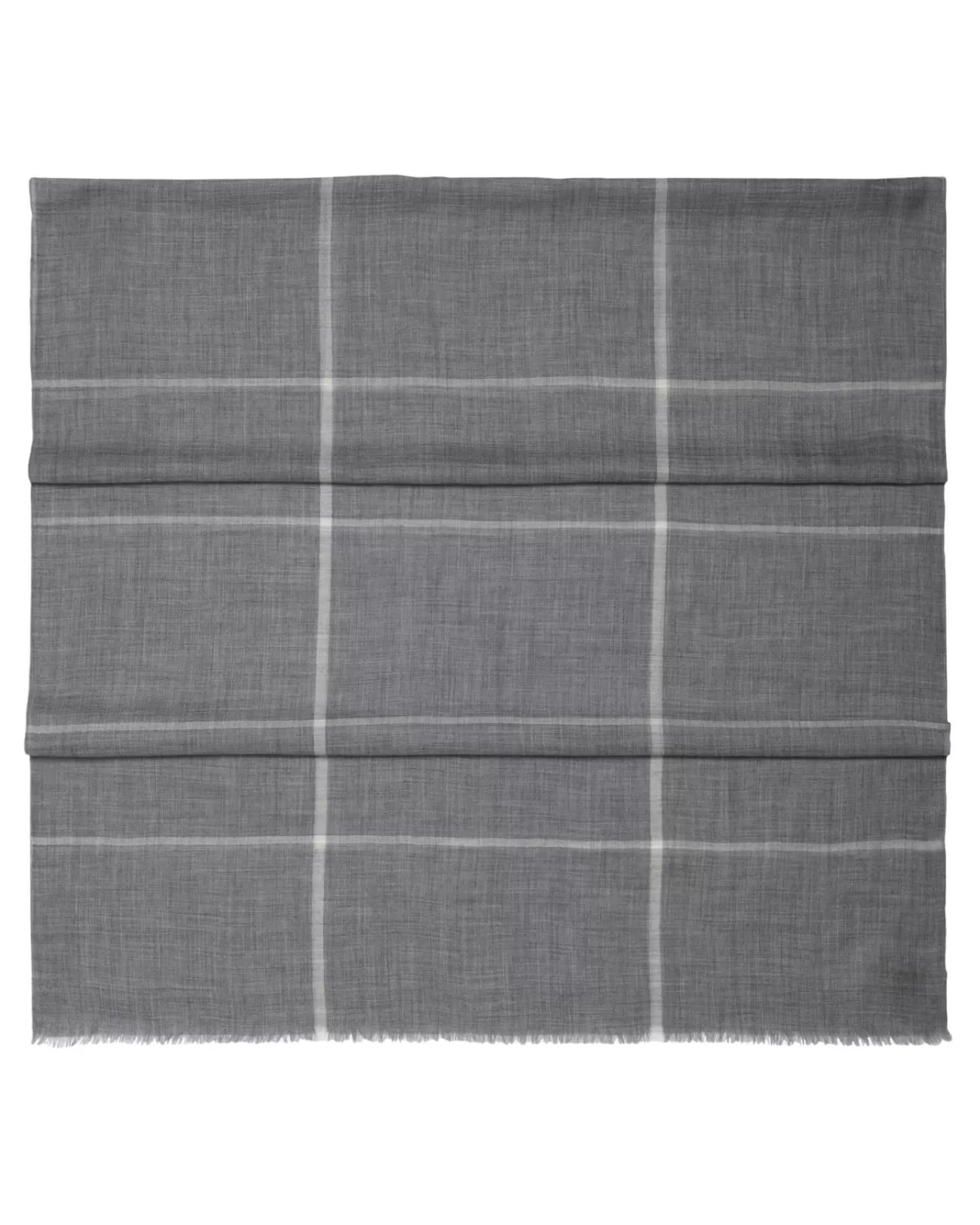 Men N.Peal Scarves | 007 Fine Gauge Checked Cashmere Scarf