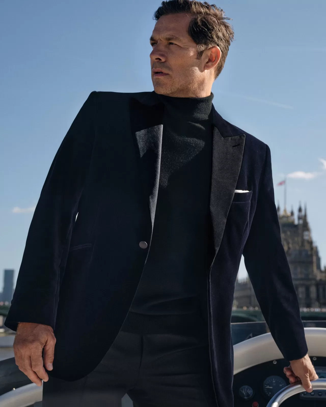 Men N.Peal Coats & Jackets | 007 Woven Dinner Jacket