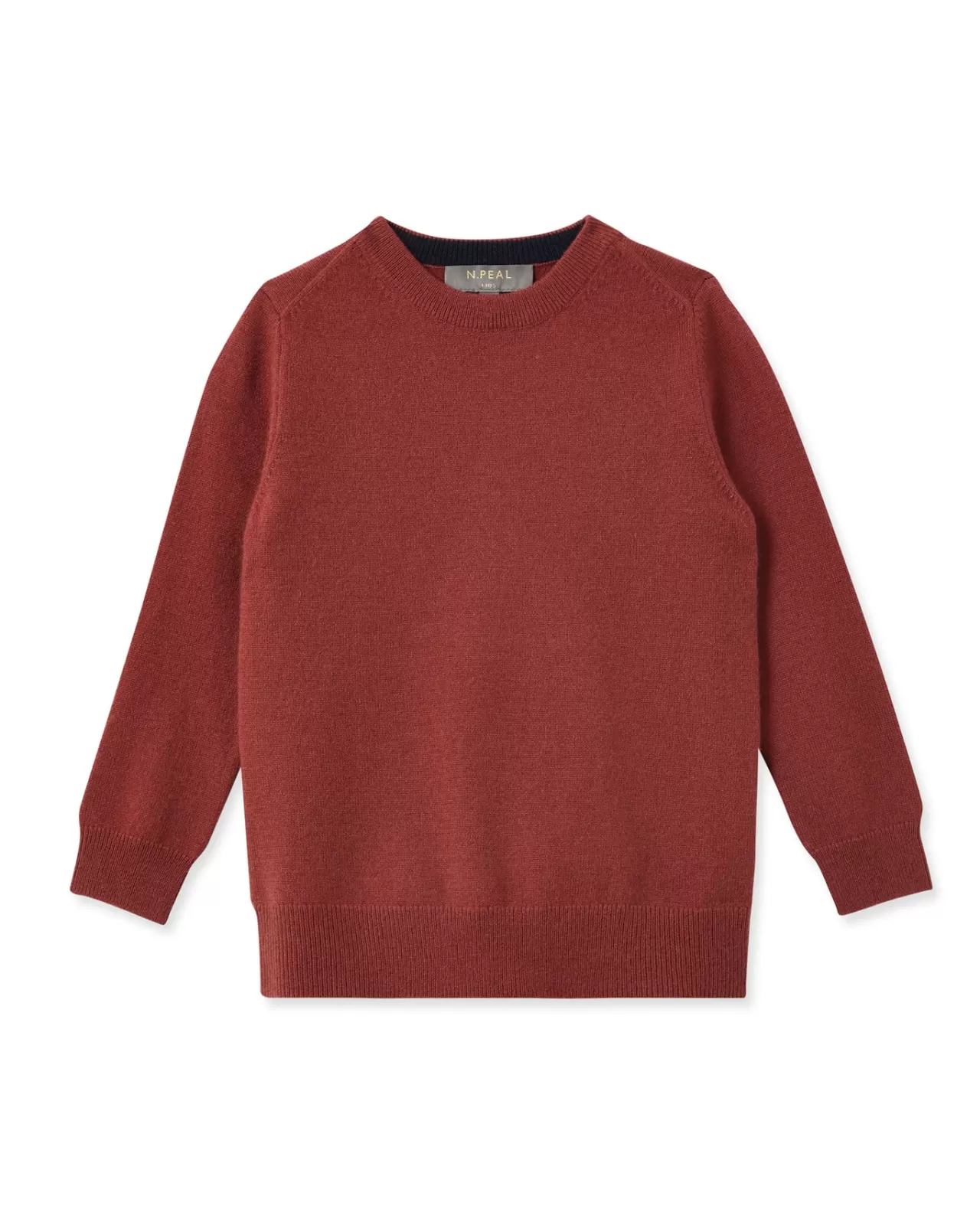 Children N.Peal Boys | Boys Round Neck Cashmere Jumper