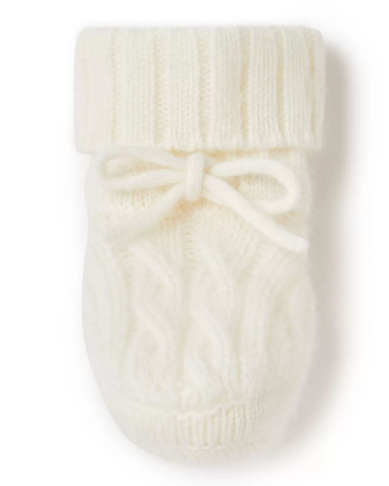 Children N.Peal Baby | Cable Cashmere Booties