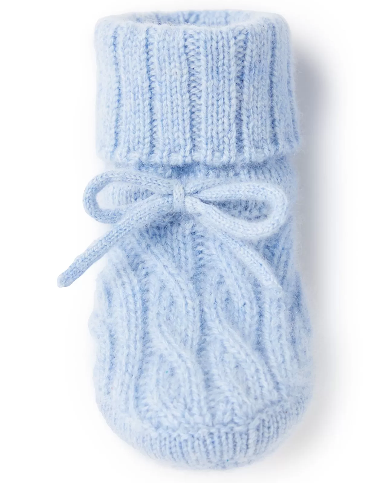 Children N.Peal Baby | Cable Cashmere Booties