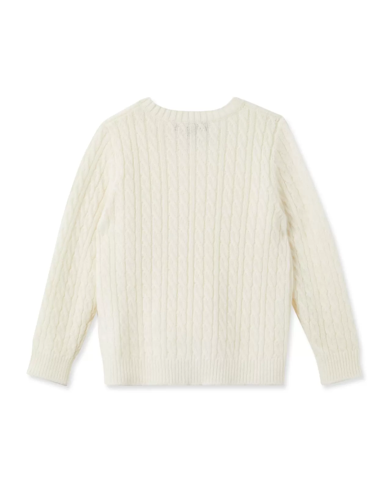 Children N.Peal Baby | Cable Cashmere Jumper