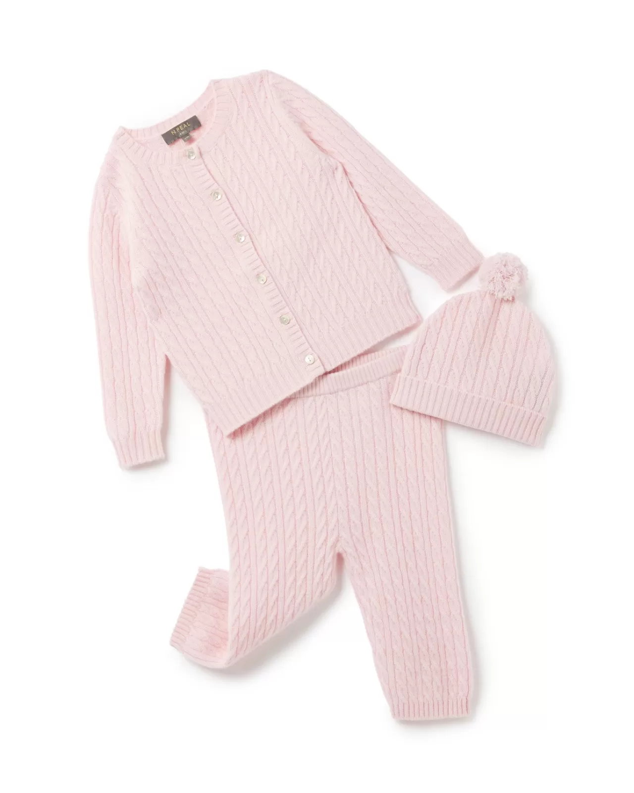 cable_cashmere_leggings_5.webp Children N.Peal Baby | Cable Cashmere Leggings