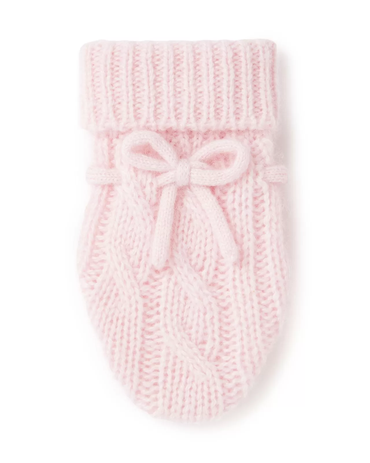 Children N.Peal Baby | Cable Cashmere Mittens