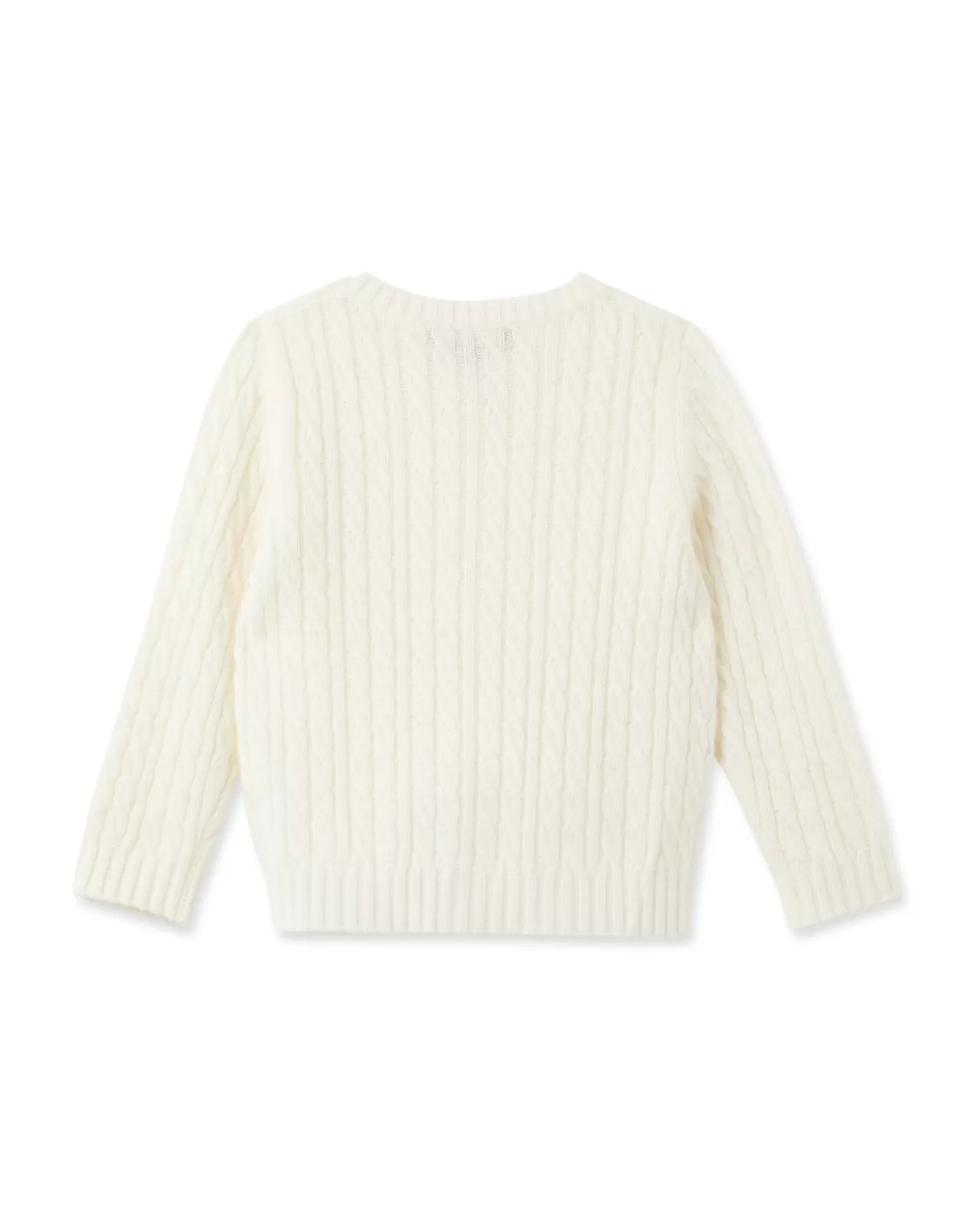 Children N.Peal Baby | Cashmere Cable Cardigan