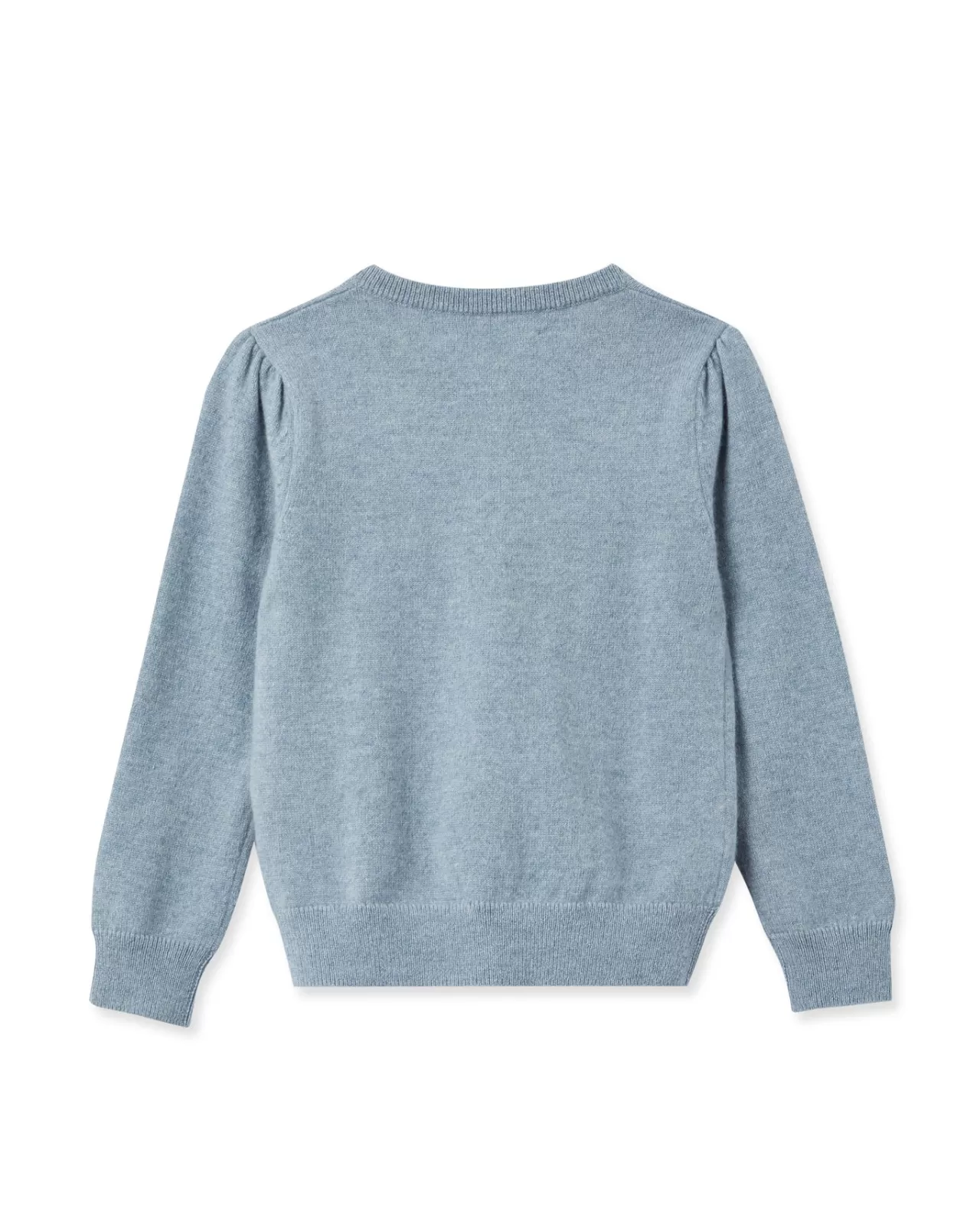 Children N.Peal Girls | Girls Round Neck Cashmere Cardigan