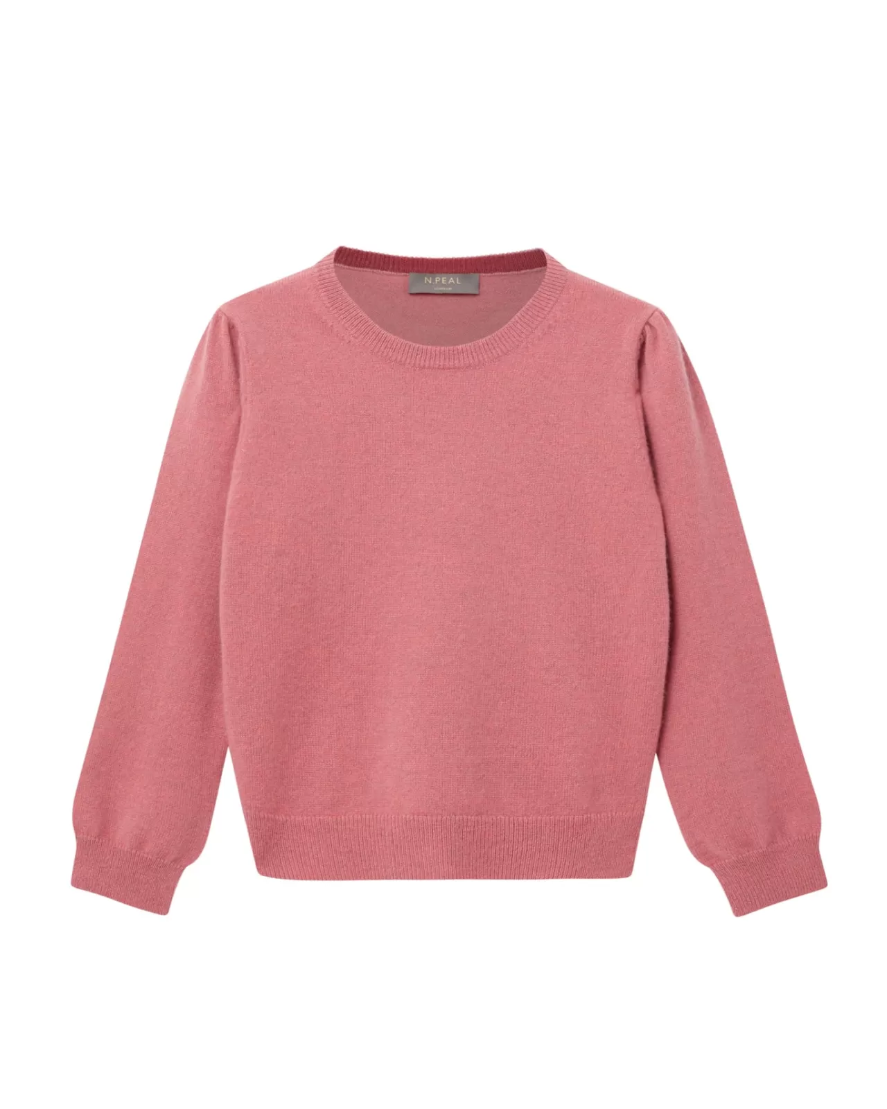 Children N.Peal Girls | Girls Round Neck Cashmere Jumper