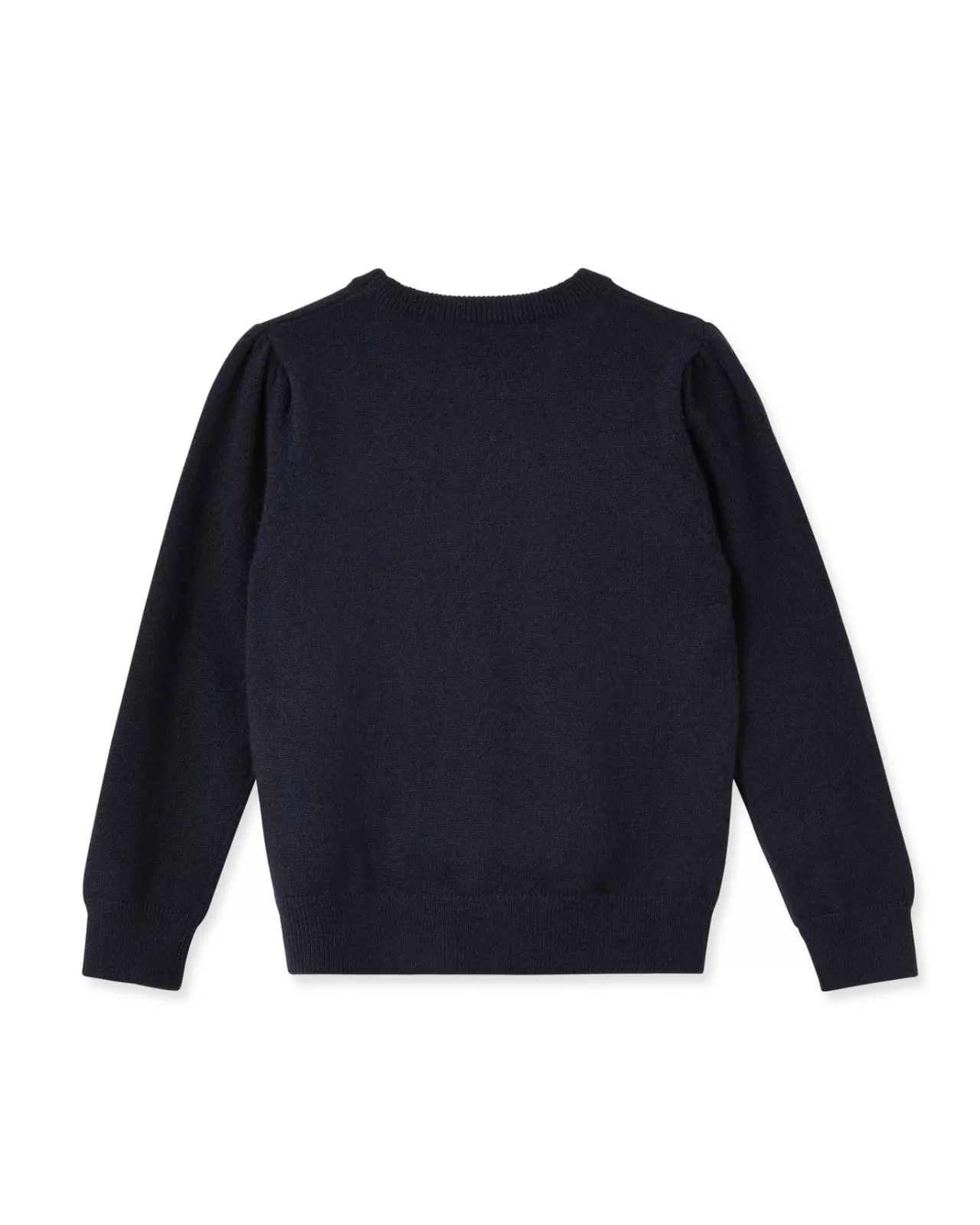 Children N.Peal Girls | Girls Round Neck Cashmere Jumper