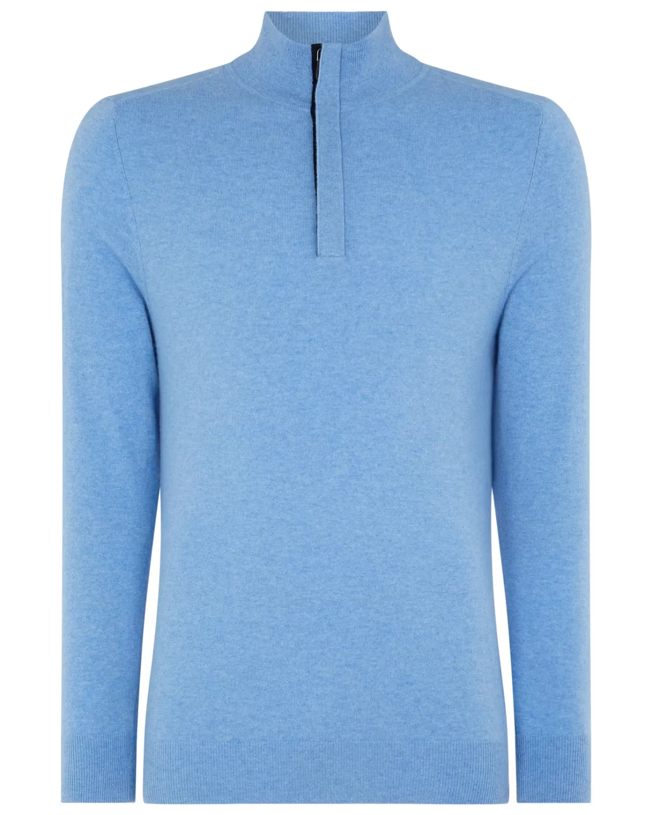 Men N.Peal Half & Full Zip Knitwear | Men'S Baby Cashmere Half Zip Jumper