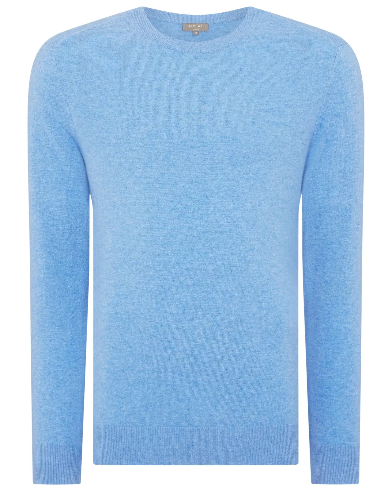 Men N.Peal Round Necks | Men'S Baby Cashmere Round Neck Jumper