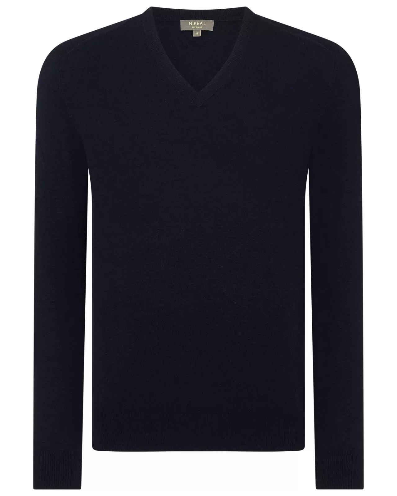 Men N.Peal V Necks | Men'S Baby Cashmere V Neck Jumper