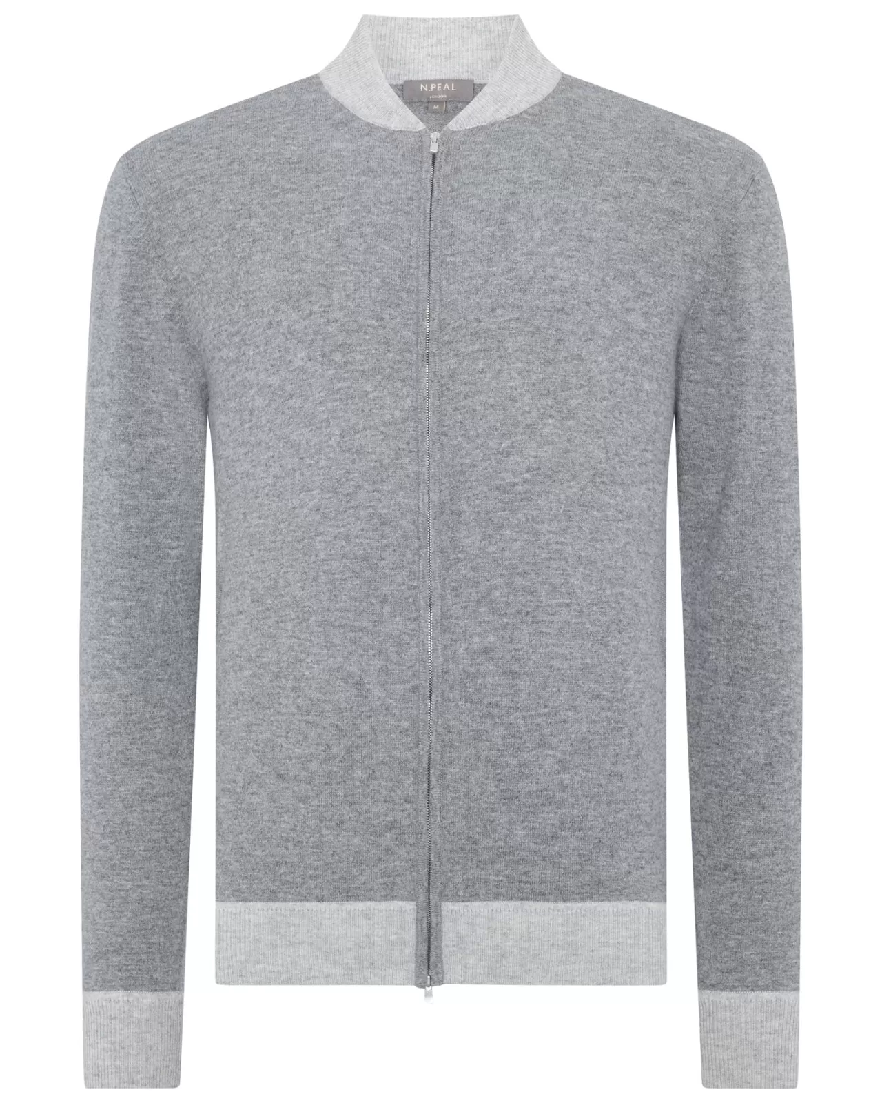 Men N.Peal Cardigans | Men'S Cashmere Bomber Jacket