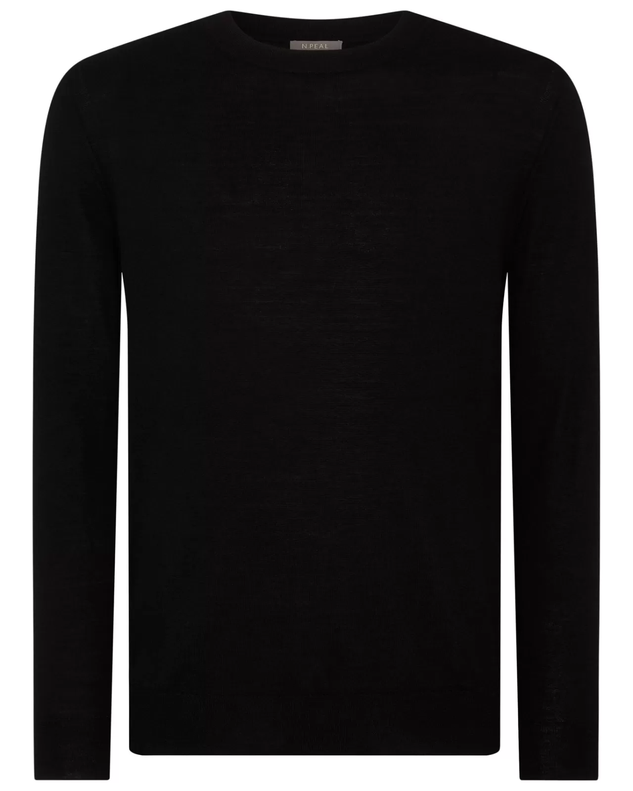 Men N.Peal Round Necks | Men'S Fine Gauge Cashmere Round Neck Jumper