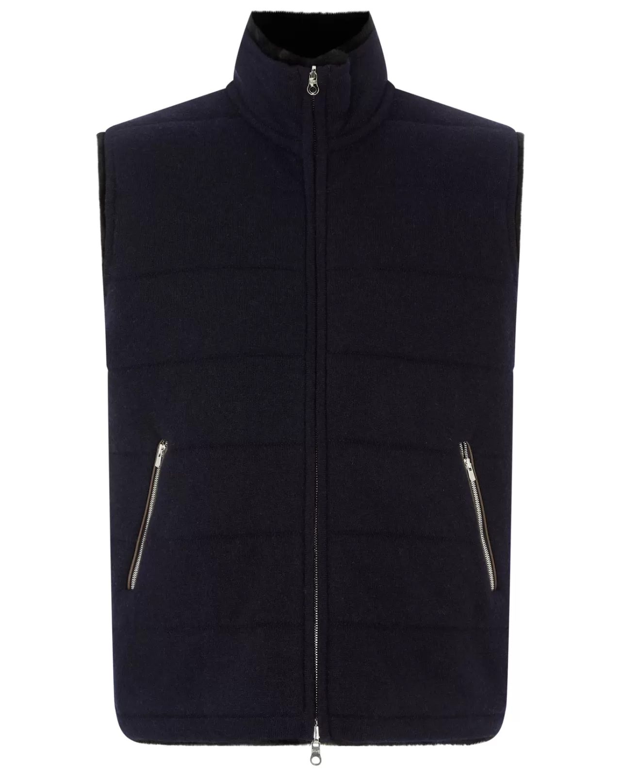 Men N.Peal Gilets & Waistcoats | Men'S Fur Lined Gilet