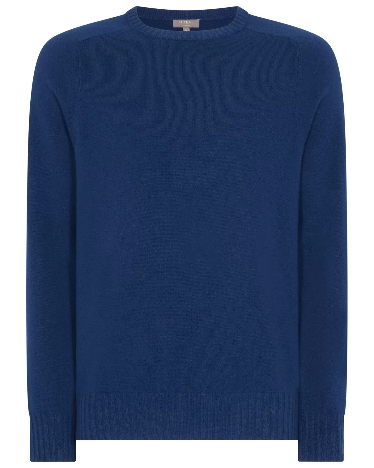 Men N.Peal Round Necks | Men'S Raglan Round Neck Cashmere Jumper