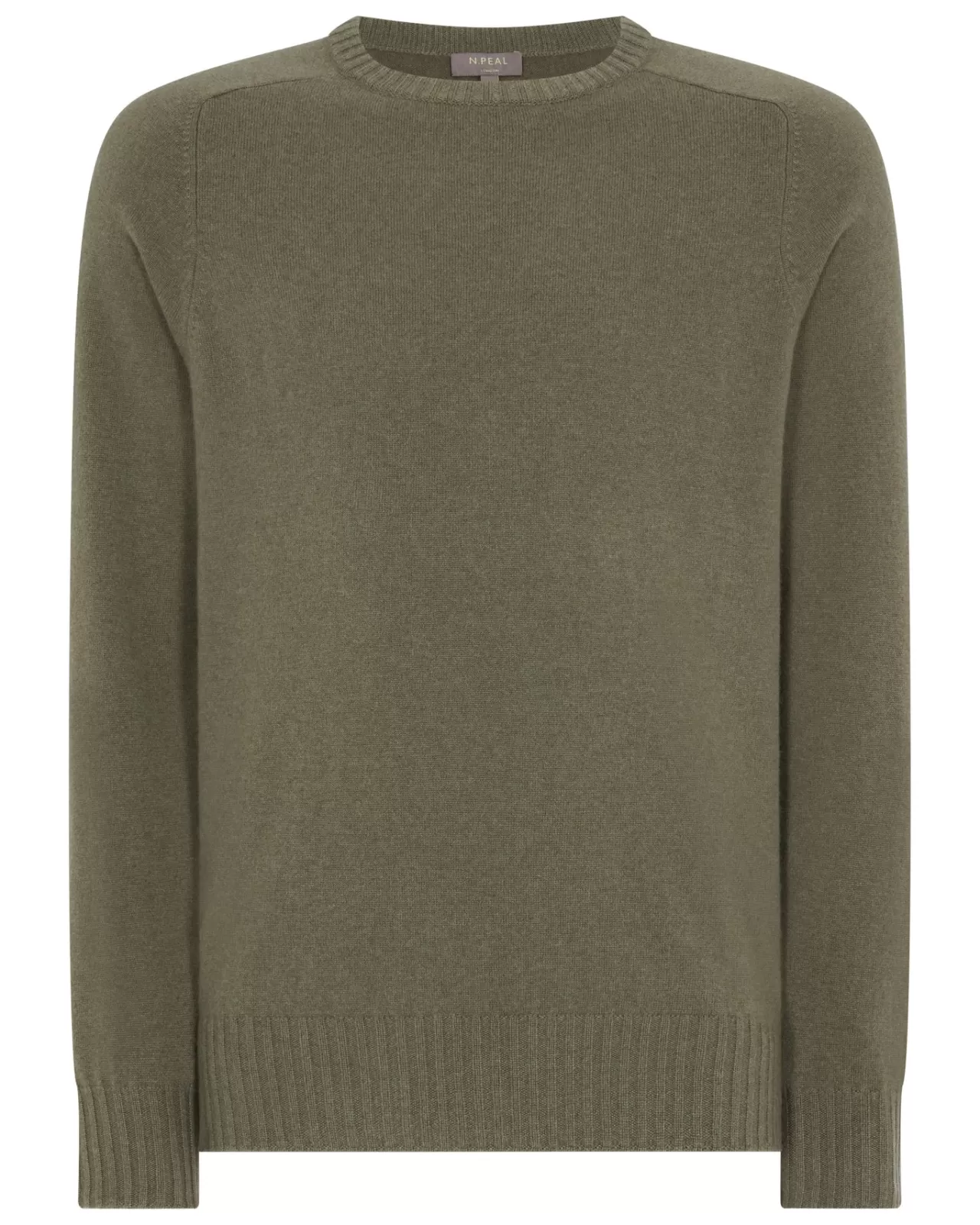 Men N.Peal Round Necks | Men'S Raglan Round Neck Cashmere Jumper