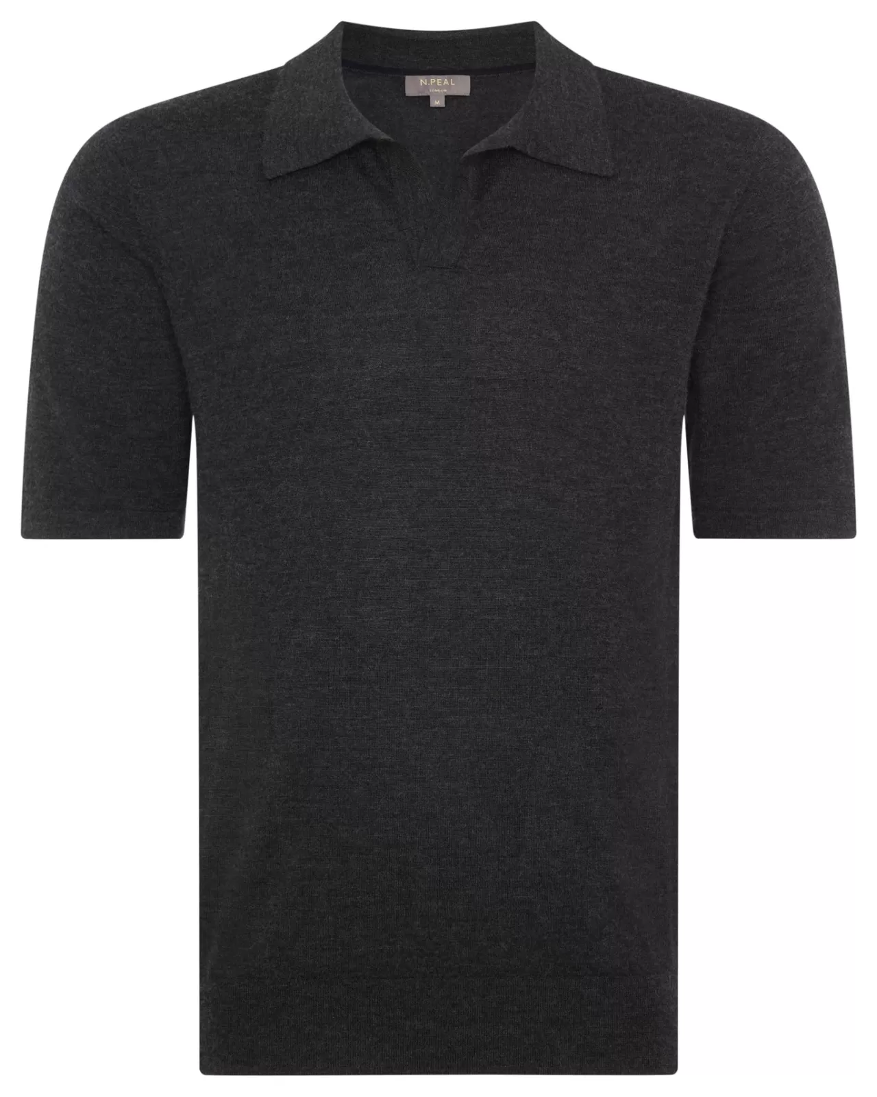 Men N.Peal Polos & T-Shirts | Men'S Relaxed Polo Cashmere T Shirt