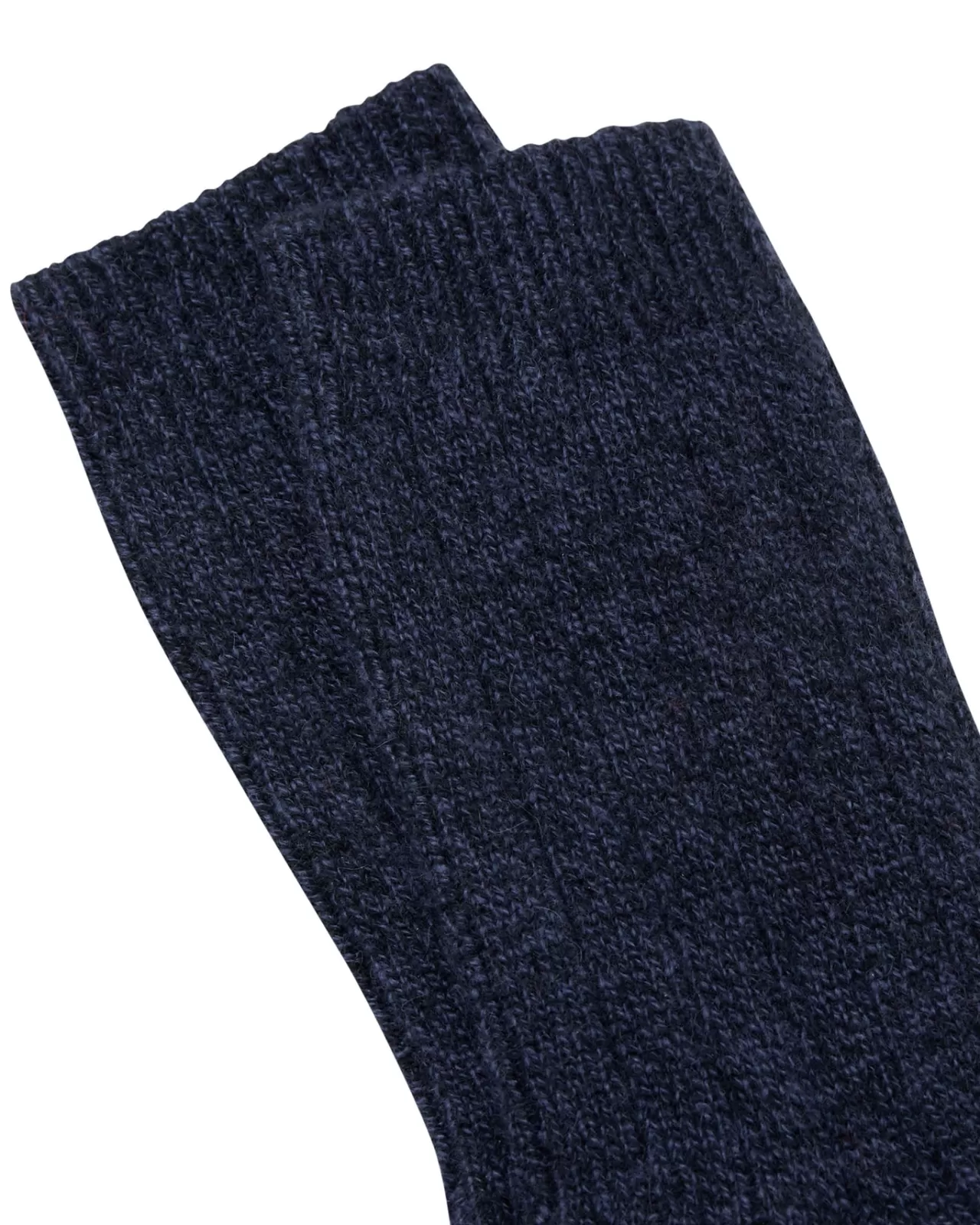 Men N.Peal Socks | Men'S Rib Cashmere House Socks