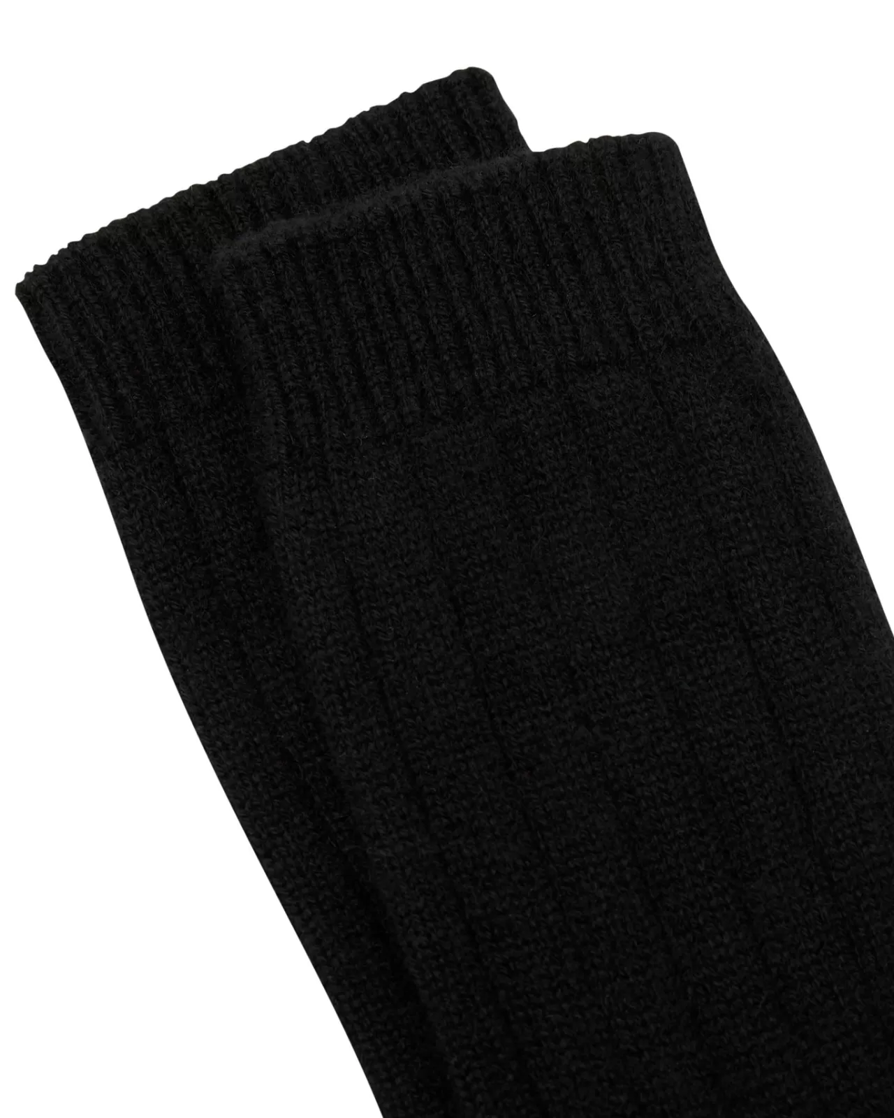 Men N.Peal Socks | Men'S Rib Cashmere House Socks