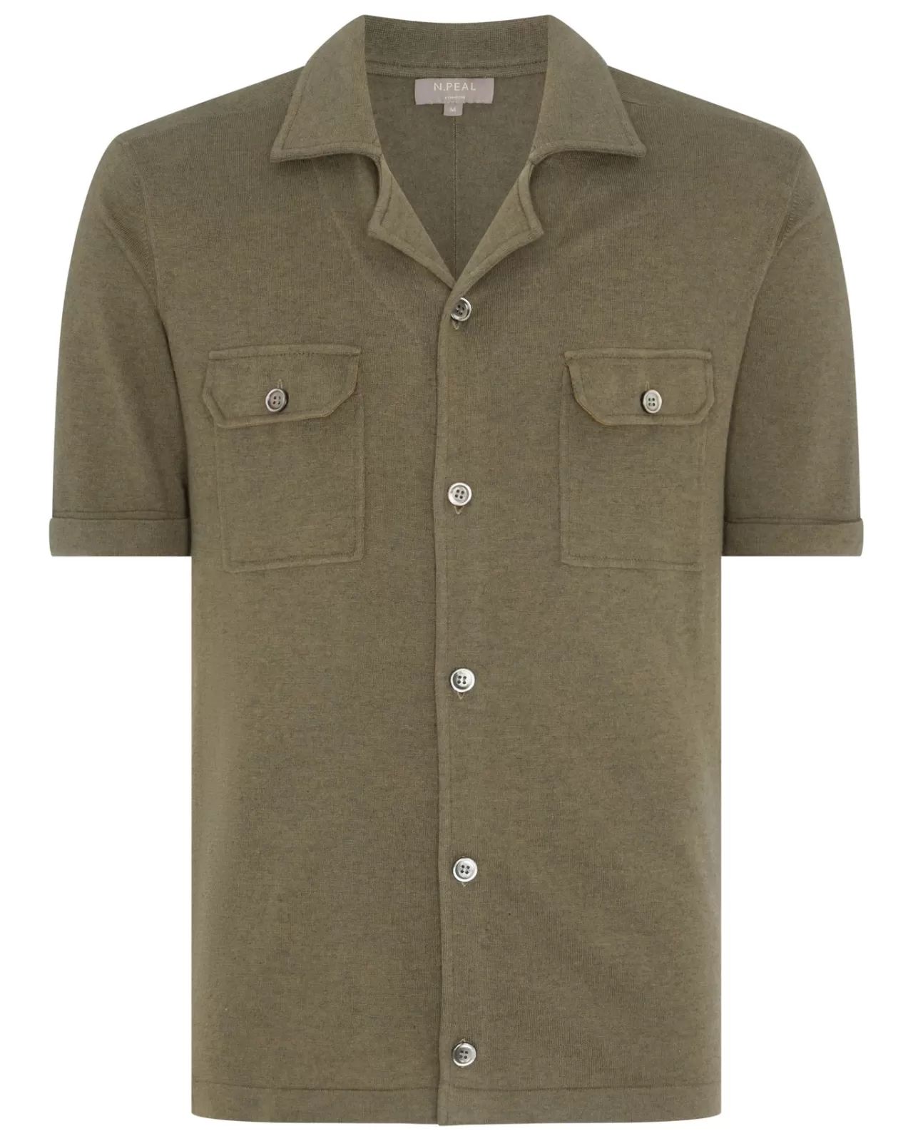 Men N.Peal Polos & T-Shirts | Men'S Safari Cotton Cashmere T Shirt