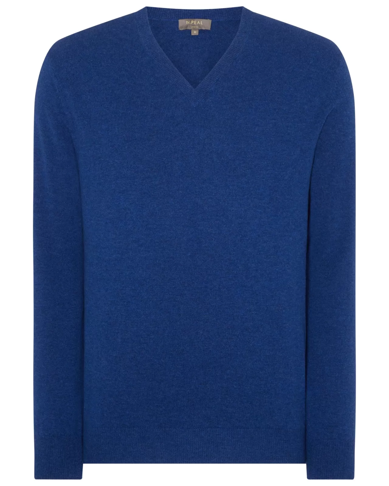 Men N.Peal V Necks | Men'S The Burlington V Neck Cashmere Jumper