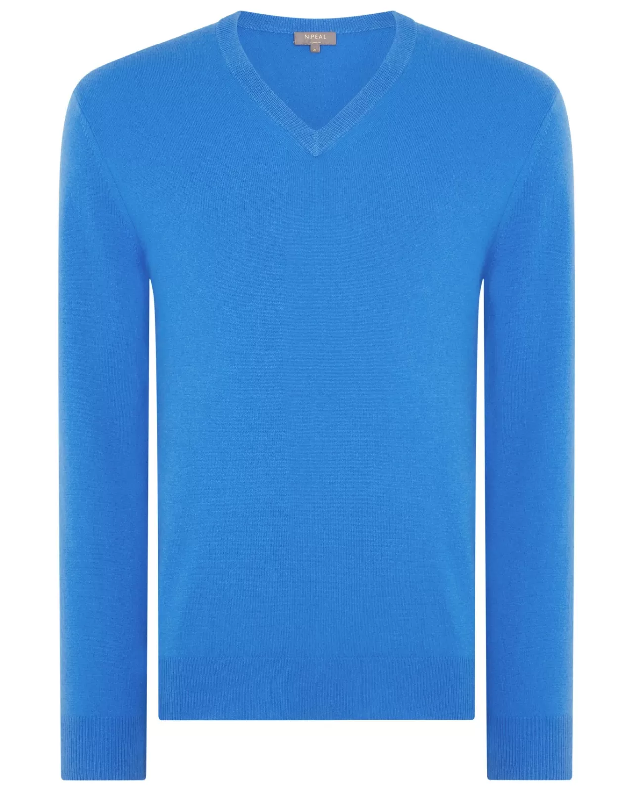 Men N.Peal V Necks | Men'S The Burlington V Neck Cashmere Jumper