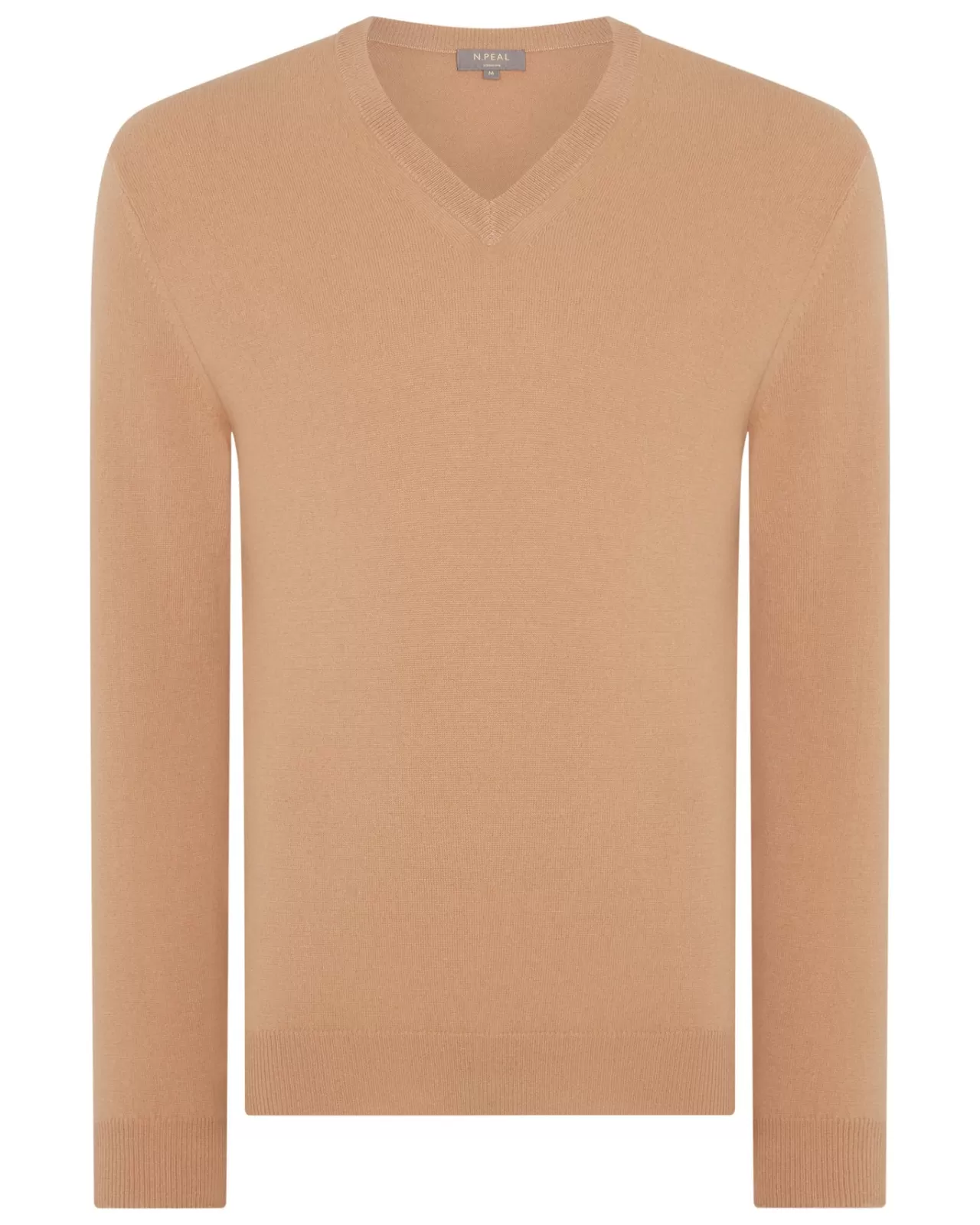 Men N.Peal V Necks | Men'S The Burlington V Neck Cashmere Jumper