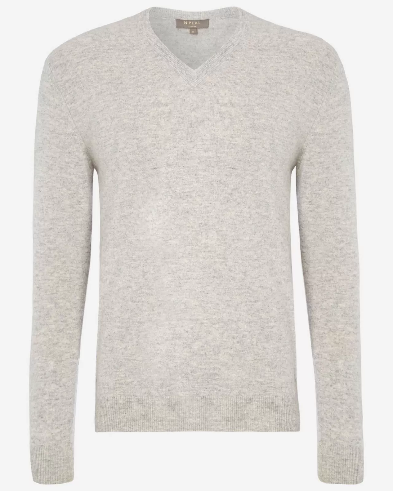 Men N.Peal V Necks | Men'S The Burlington V Neck Cashmere Jumper