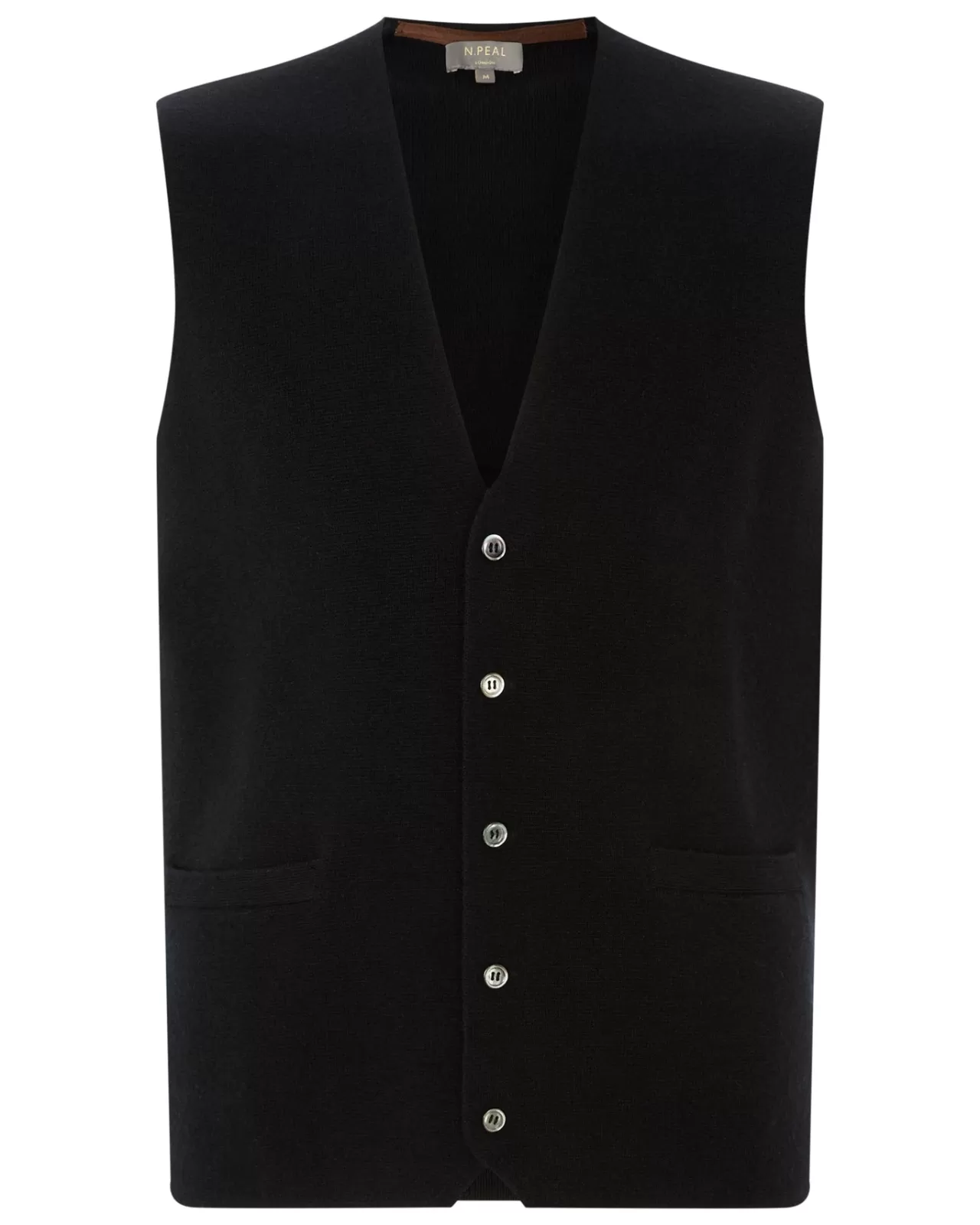 Men N.Peal Gilets & Waistcoats | Men'S The Chelsea Milano Cashmere Waistcoat