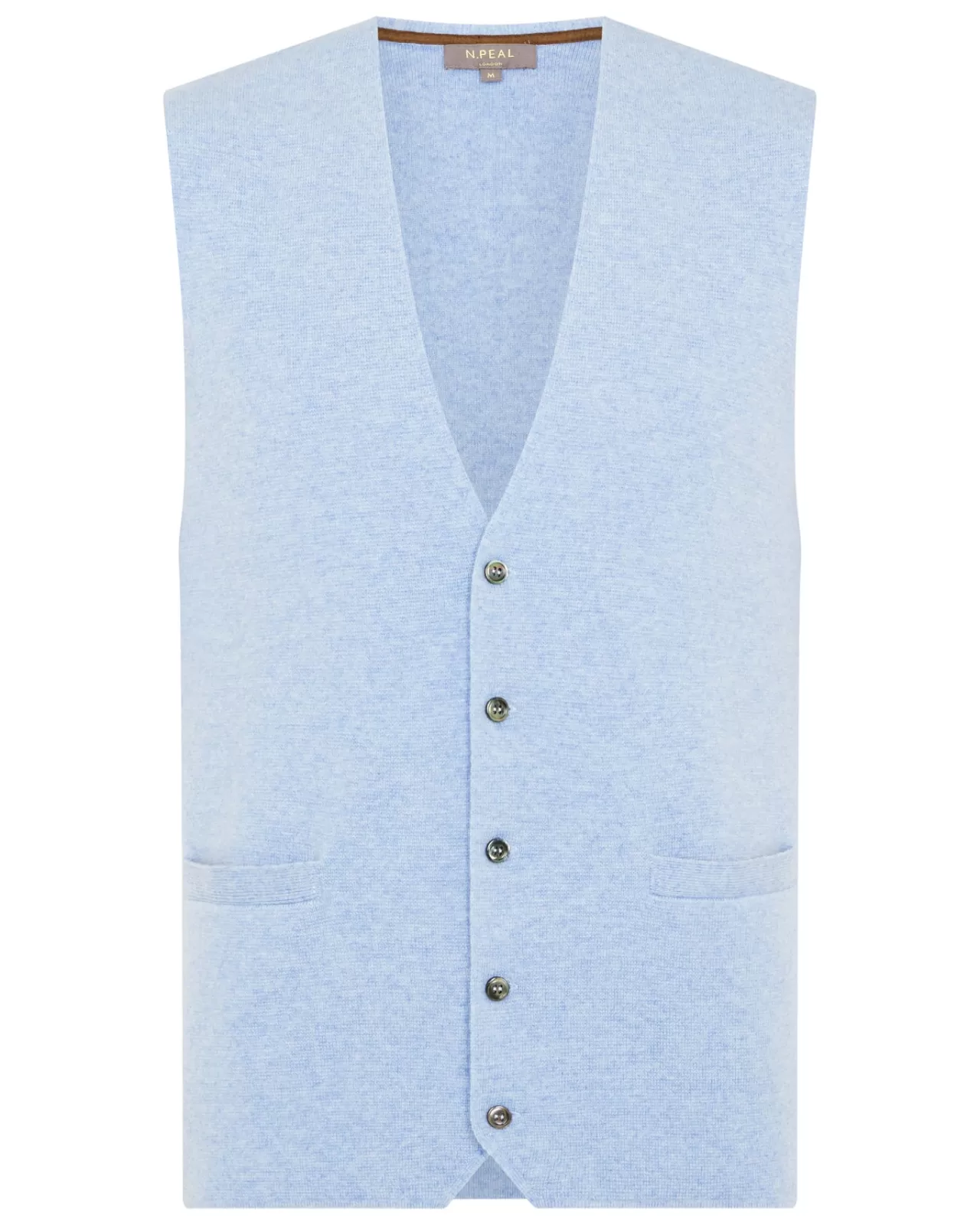 Men N.Peal Gilets & Waistcoats | Men'S The Chelsea Milano Cashmere Waistcoat