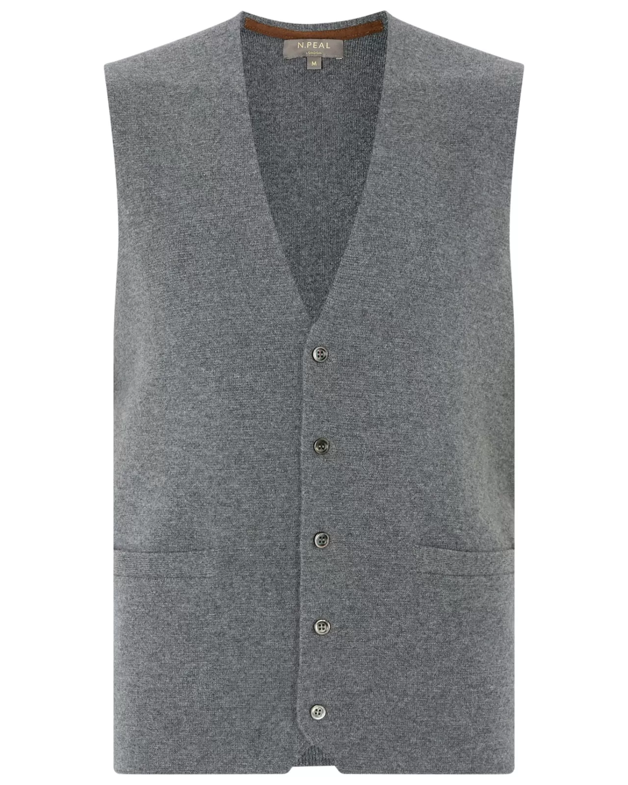 Men N.Peal Gilets & Waistcoats | Men'S The Chelsea Milano Cashmere Waistcoat