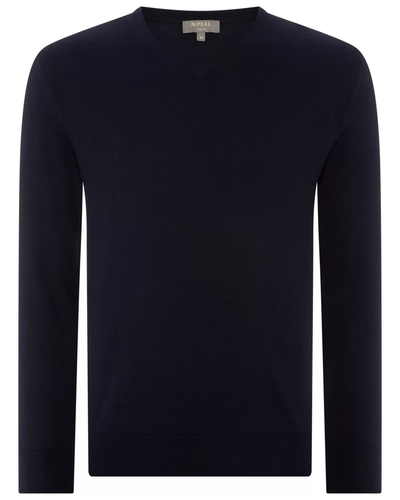 Men N.Peal V Necks | Men'S The Conduit Fine Gauge Cashmere Jumper