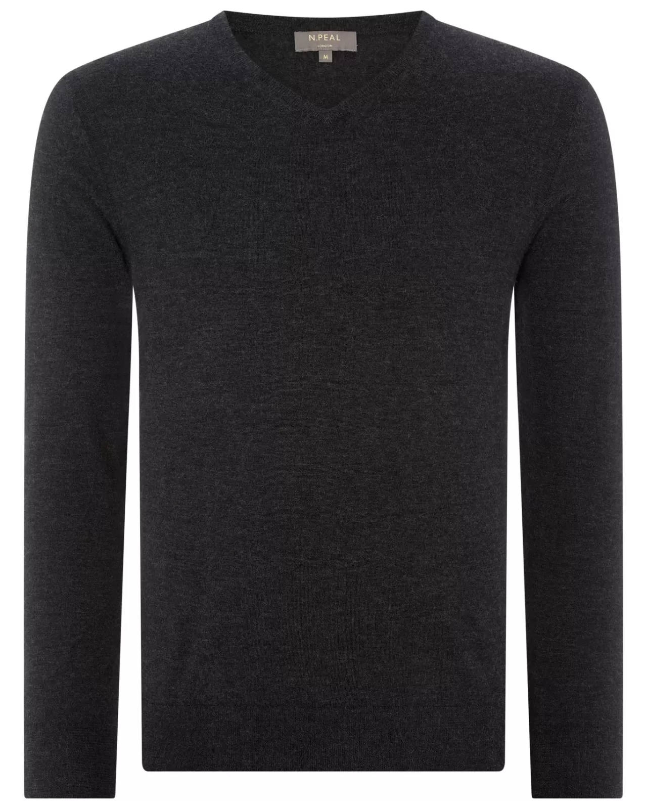 Men N.Peal V Necks | Men'S The Conduit Fine Gauge Cashmere Jumper