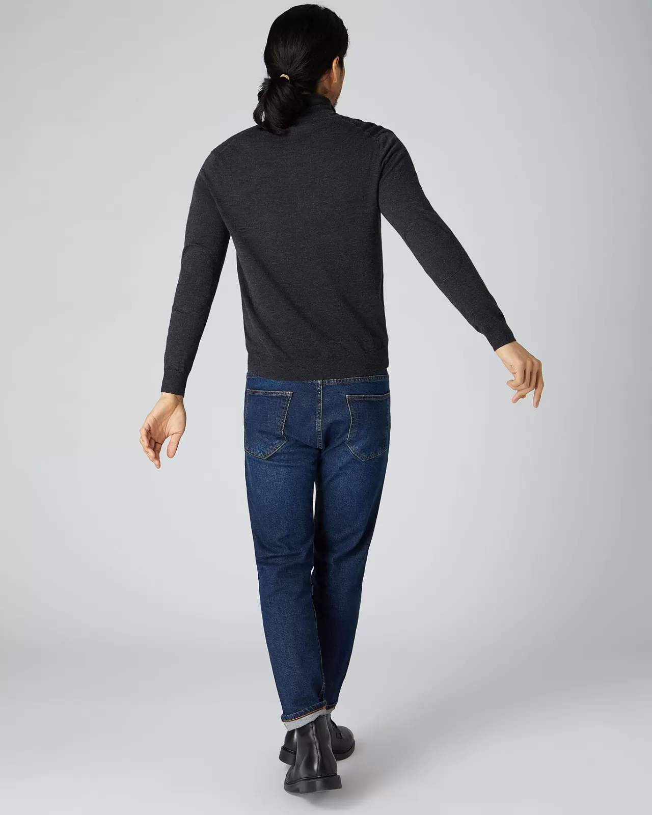 mens_the_hyde_fine_gauge_cashmere_zip_jumper_3-2.webp Men N.Peal Cardigans | Men'S The Hyde Fine Gauge Cashmere Zip Jumper