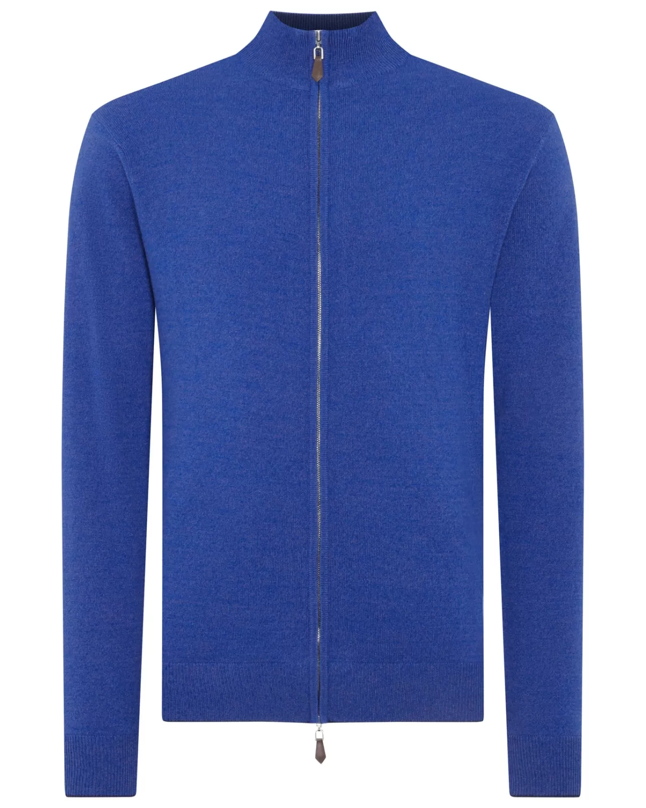 Men N.Peal Cardigans | Men'S The Knightsbridge Zip Cashmere Jumper