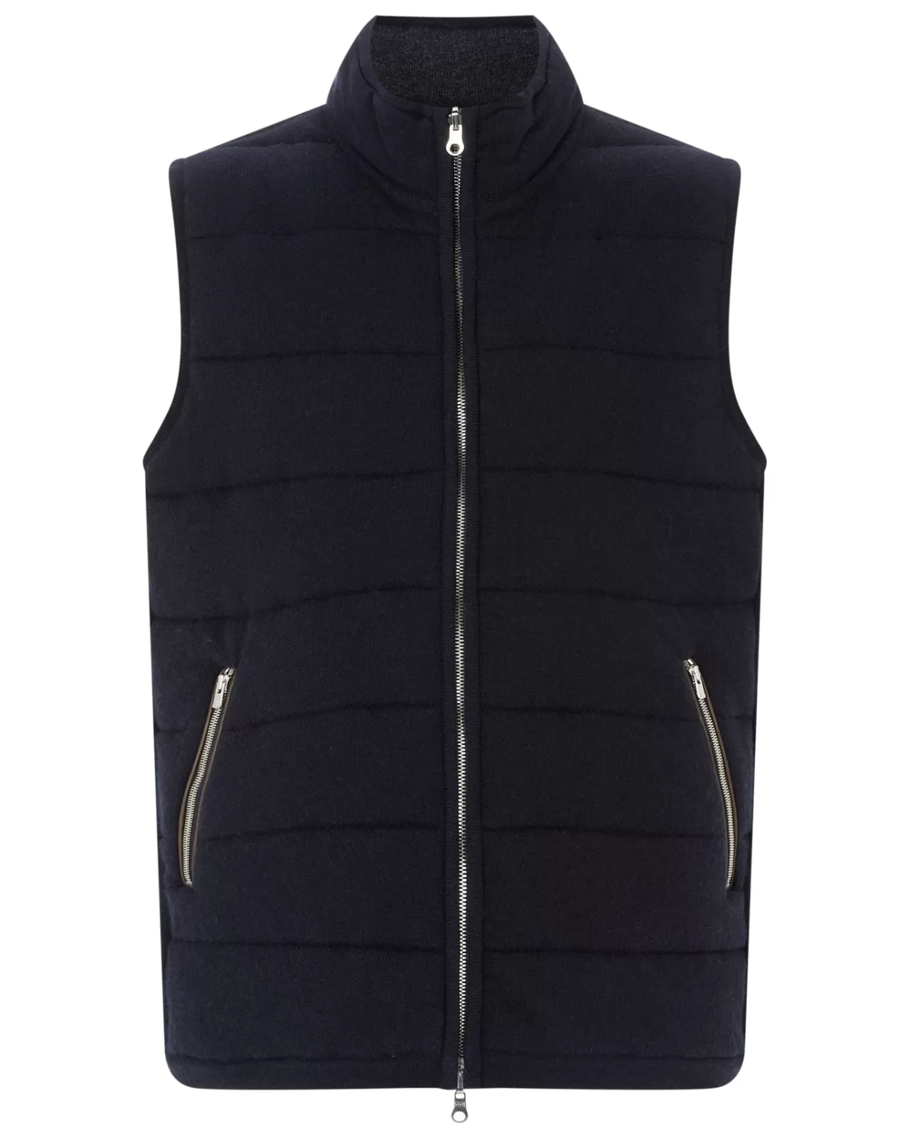 Men N.Peal Gilets & Waistcoats | Men'S The Mall Quilted Cashmere Gilet