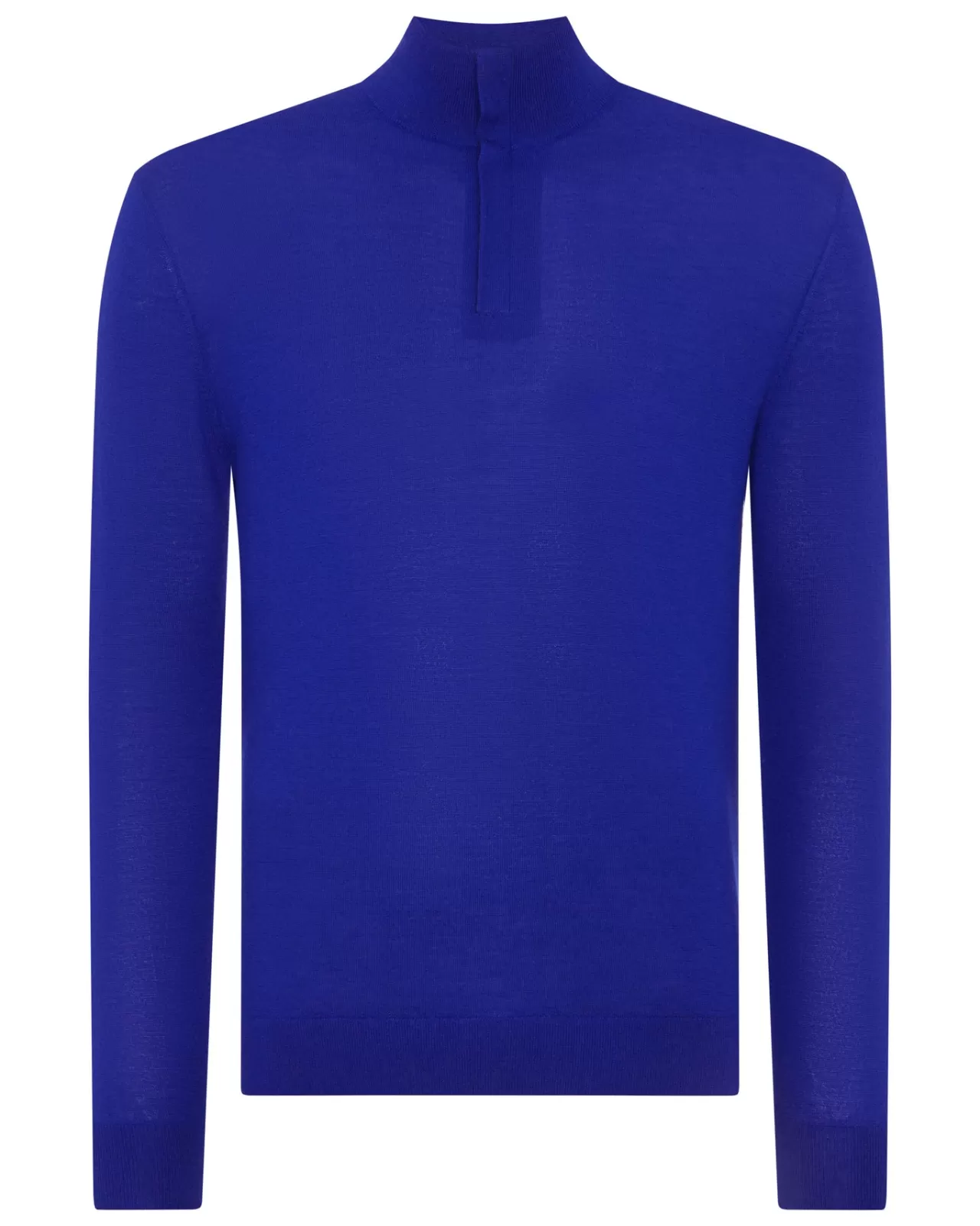 Men N.Peal Half & Full Zip Knitwear | Men'S The Regent Fine Gauge Cashmere Half Zip Jumper