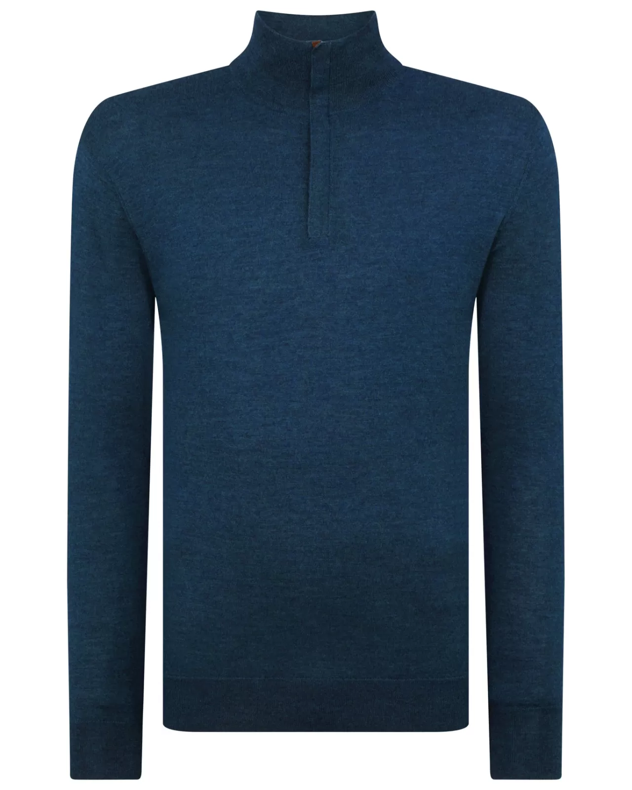 Men N.Peal Half & Full Zip Knitwear | Men'S The Regent Fine Gauge Cashmere Half Zip Jumper