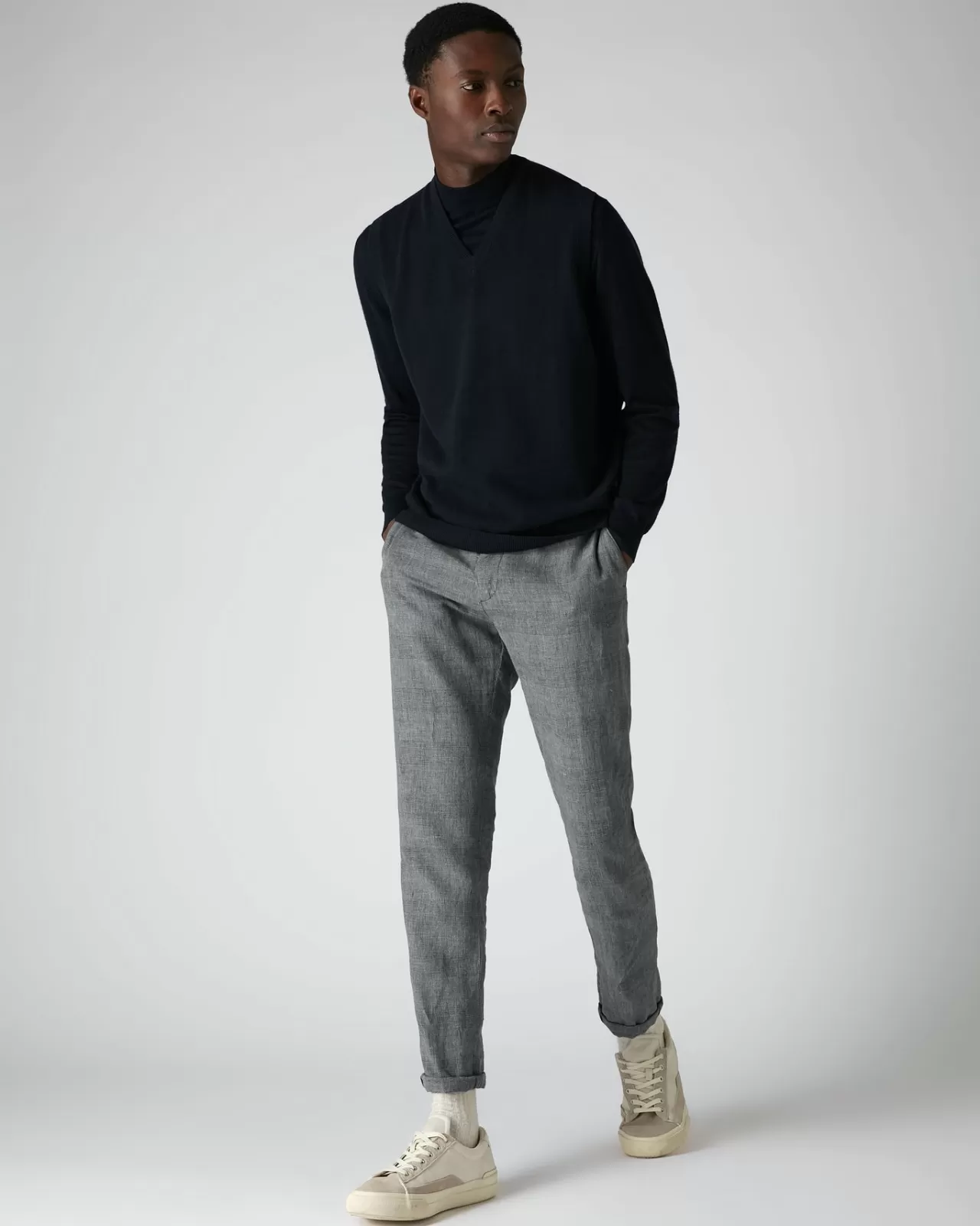 Men N.Peal V Necks | Men'S The Westminster Cashmere Slipover