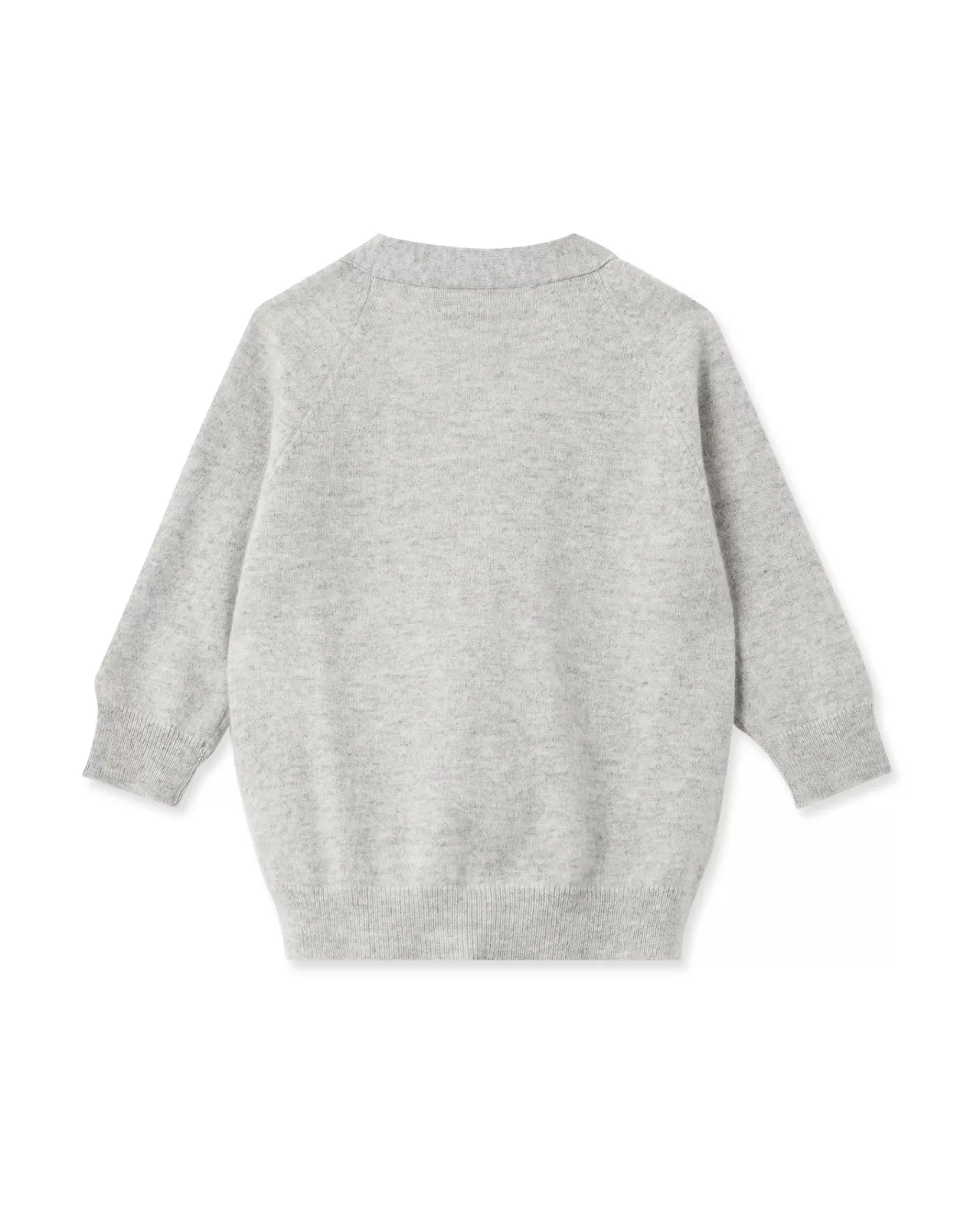 Children N.Peal Baby | Panda Pocket Cashmere Cardigan