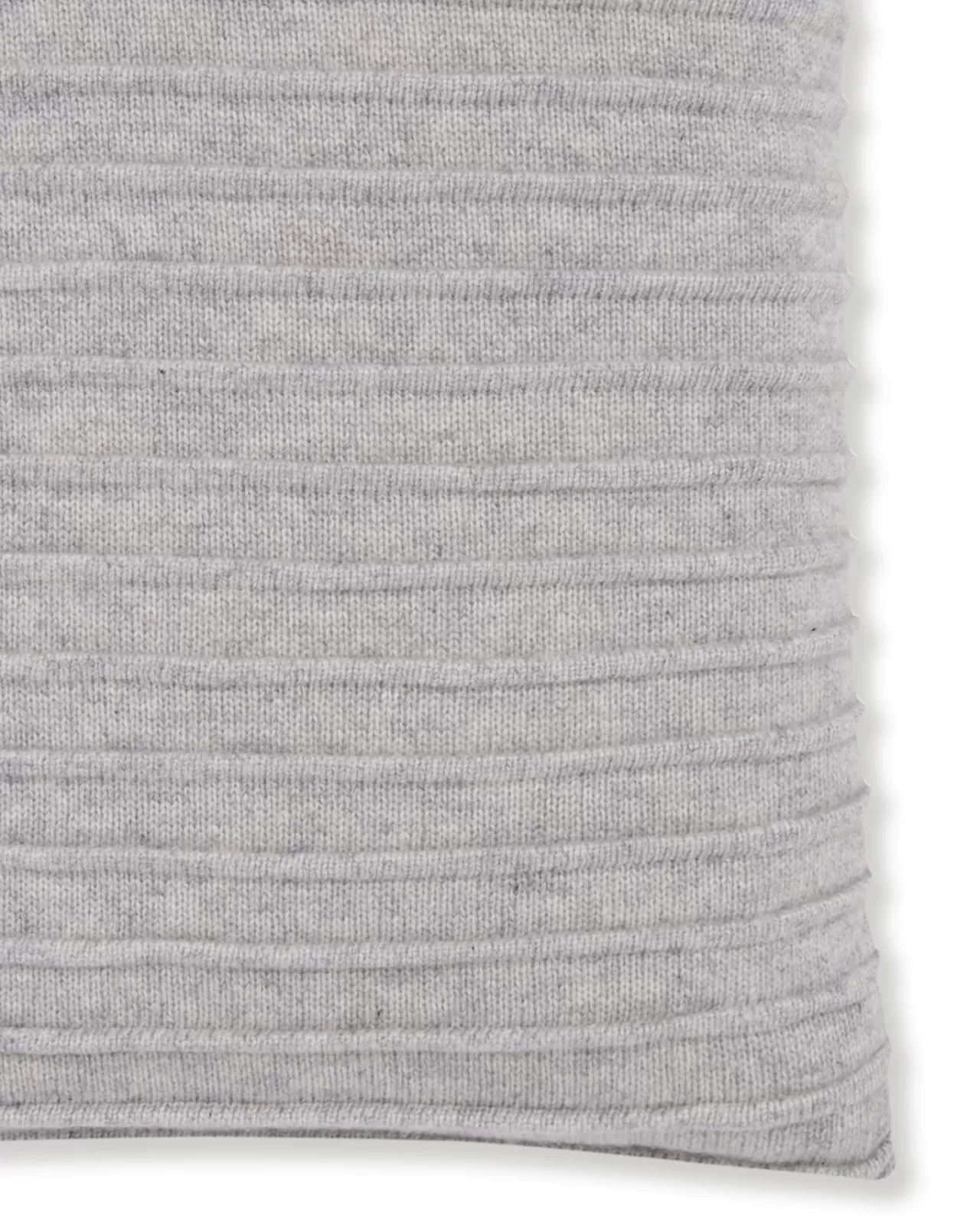 Women N.Peal Homeware | Ribbed Cashmere Cushion