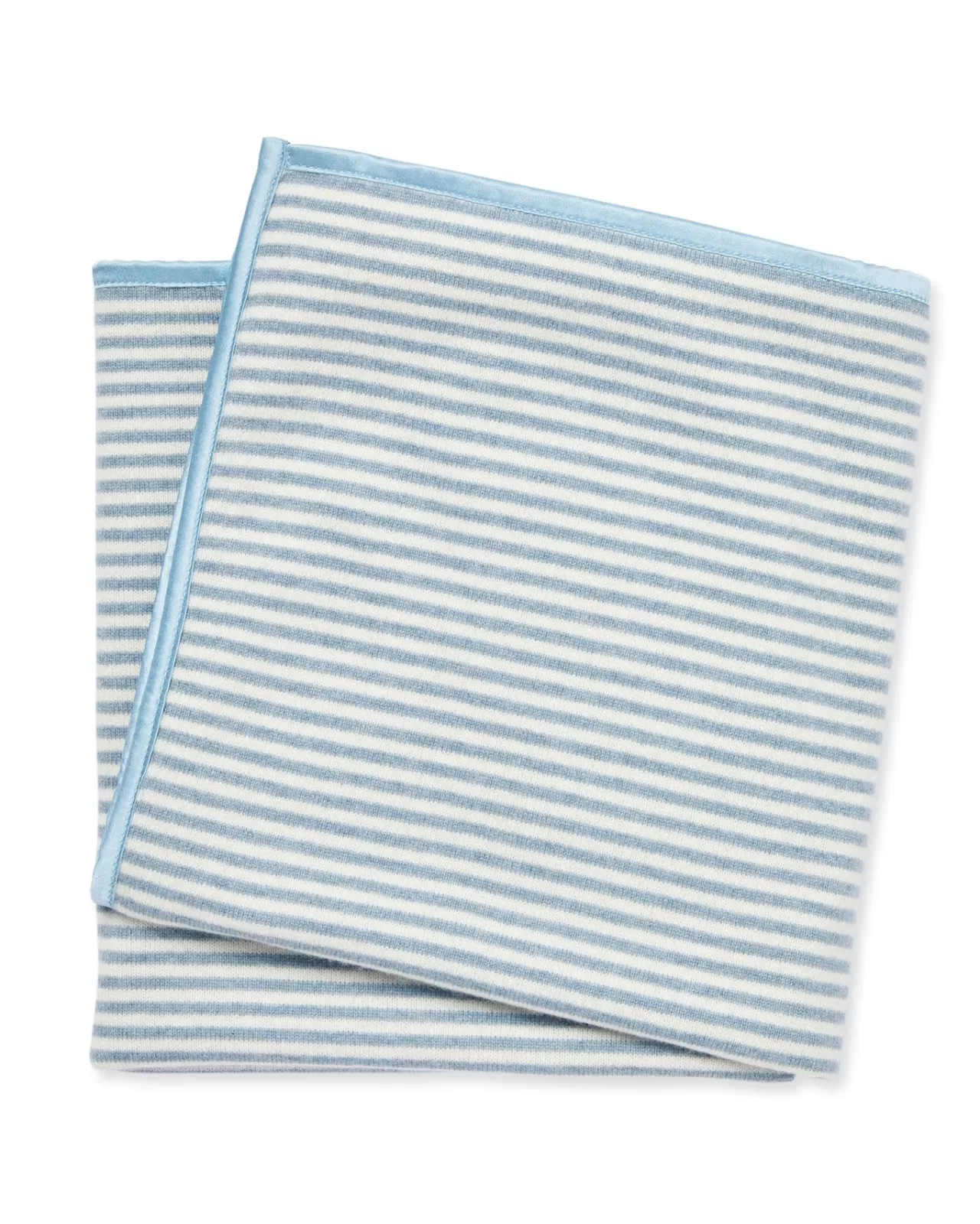 Children N.Peal Baby | Stripe Baby Cashmere Blanket