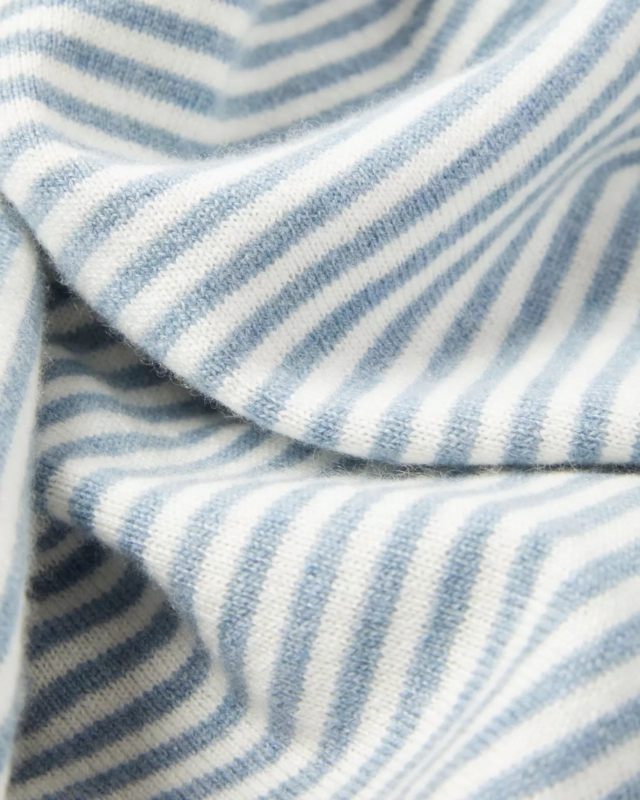 Children N.Peal Baby | Stripe Baby Cashmere Blanket