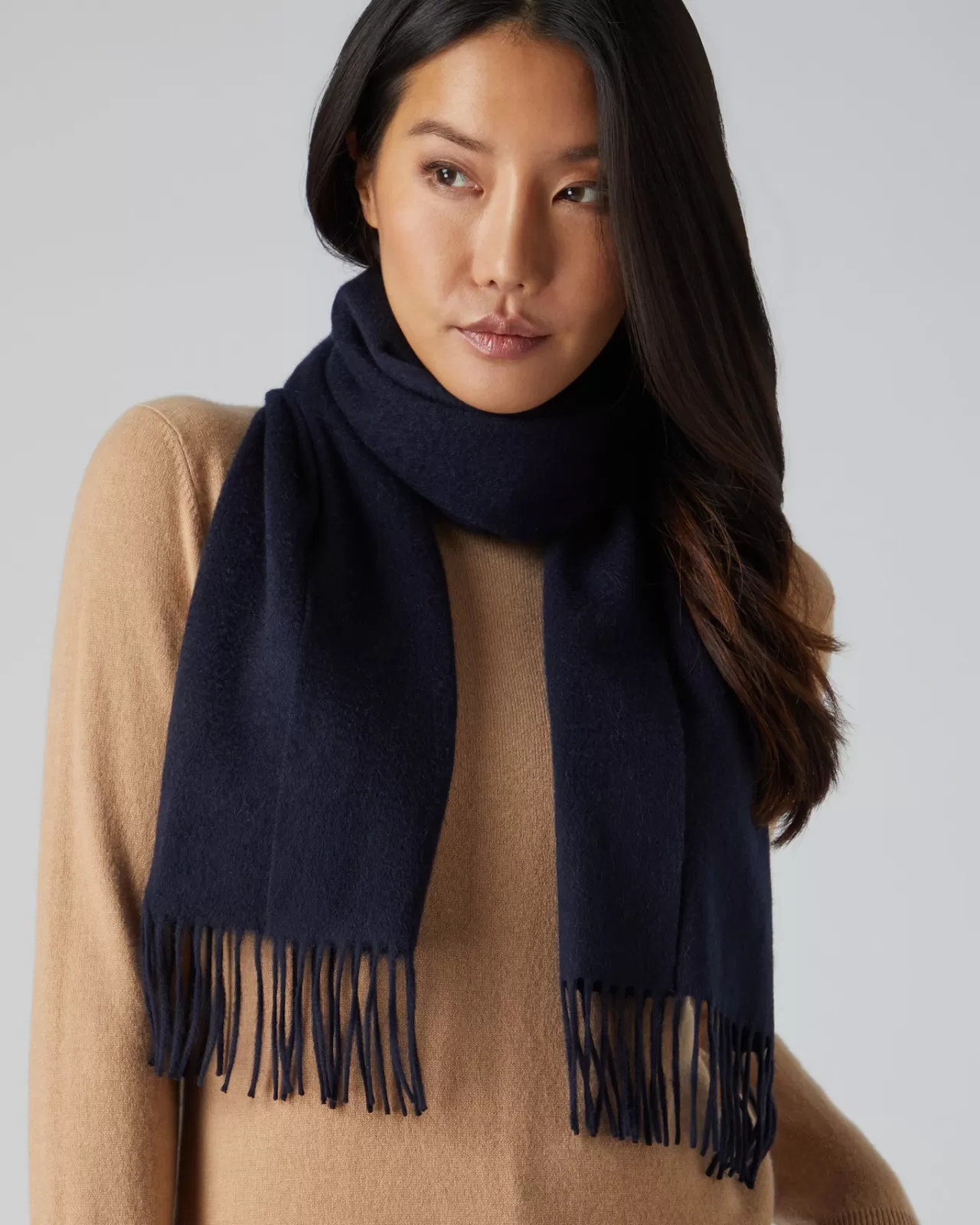 Women N.Peal Cashmere Scarves | Unisex Woven Cashmere Scarf