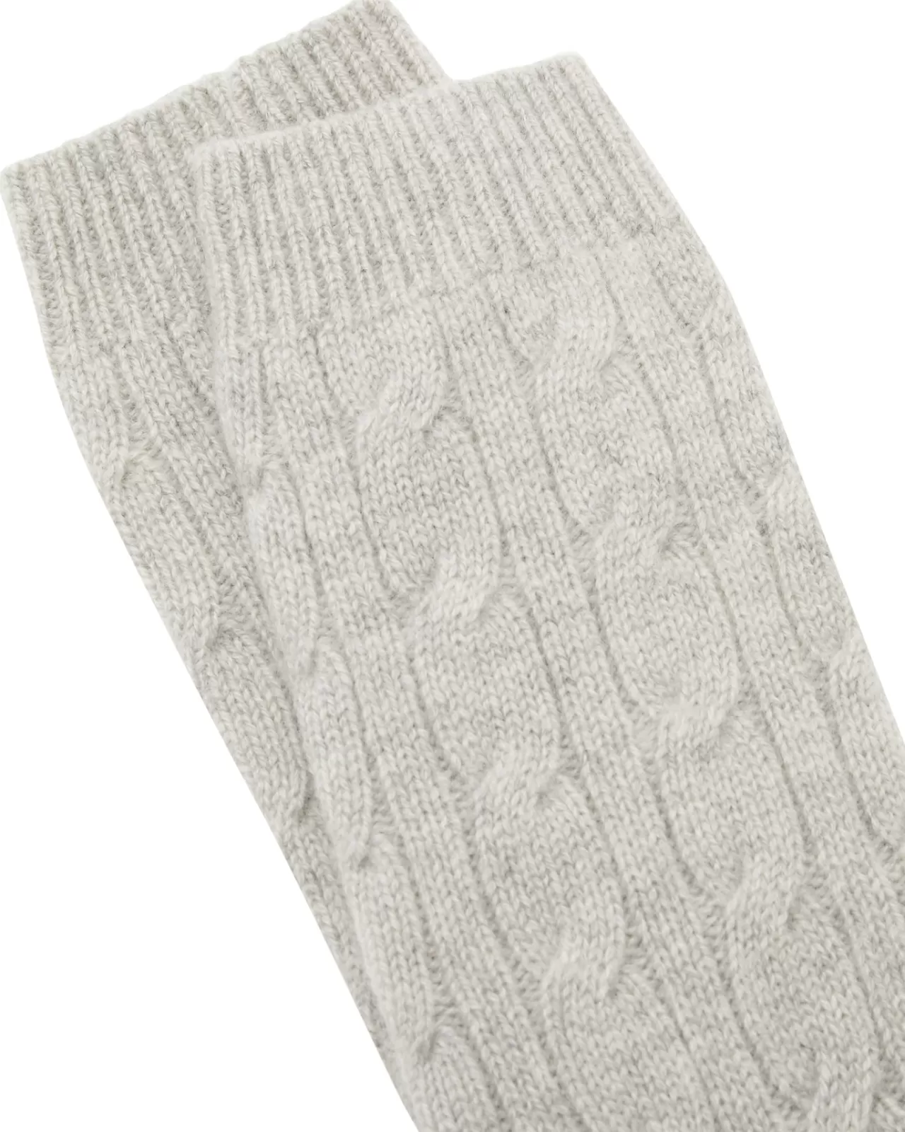 Women N.Peal Slippers & Socks | Women'S Cable Cashmere House Sock