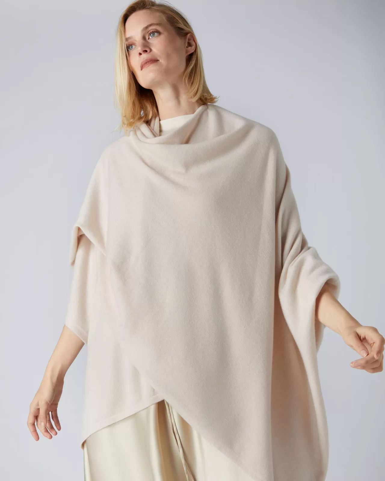 Women N.Peal Capes & Ponchos | Women'S Cashmere Knitted Cape