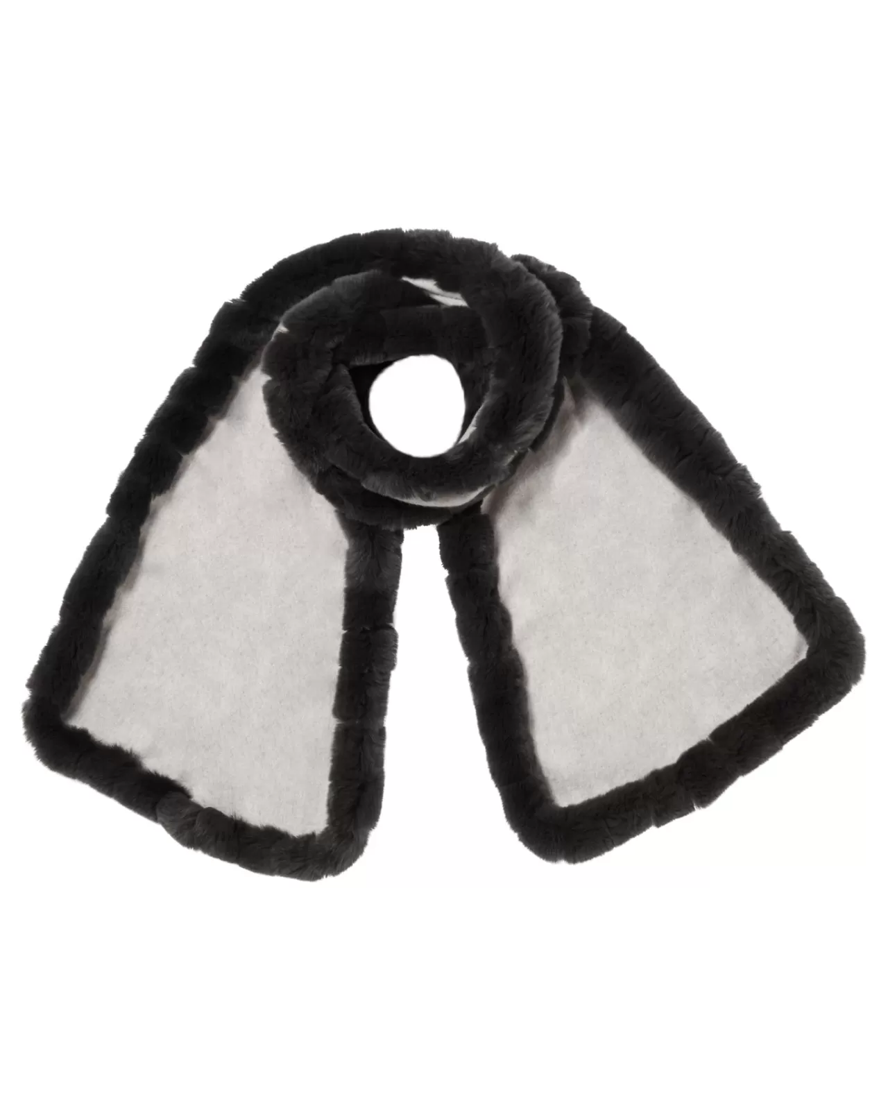 Women N.Peal Cashmere Scarves | Women'S Cashmere Scarf With Fur Trim