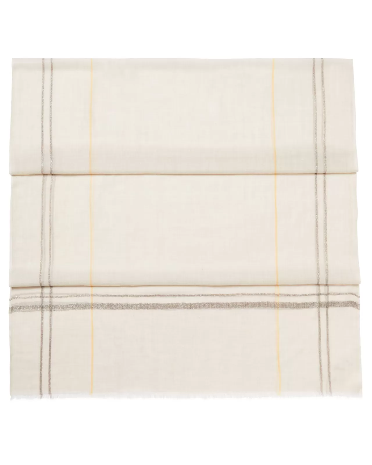 Women N.Peal Cashmere Scarves | Women'S Check Cashmere Pashmina