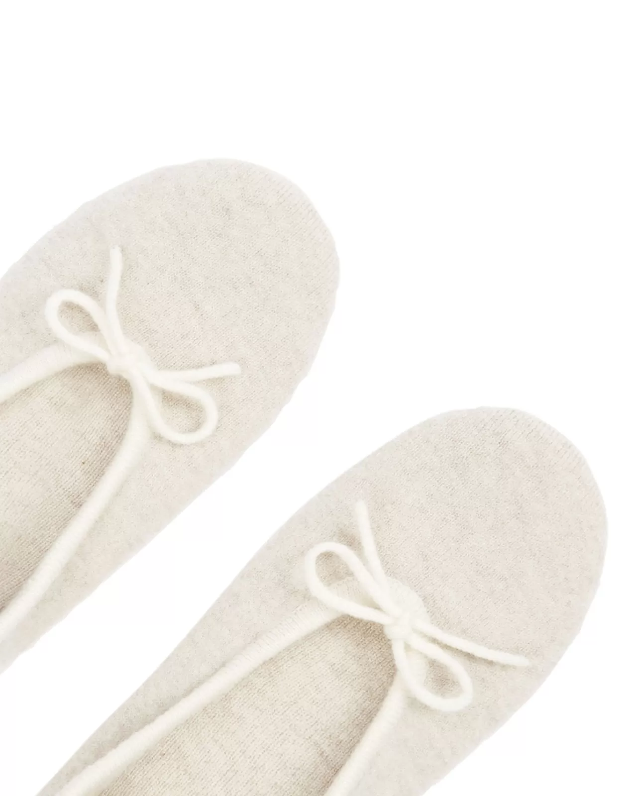 Women N.Peal Slippers & Socks | Women'S Contrast Trim Cashmere Slippers